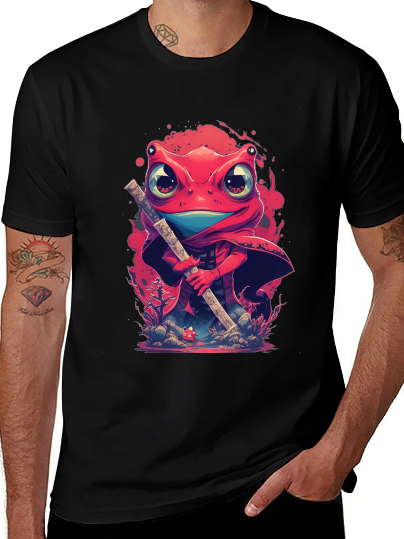 Red Frog Warrior Graphic Tee