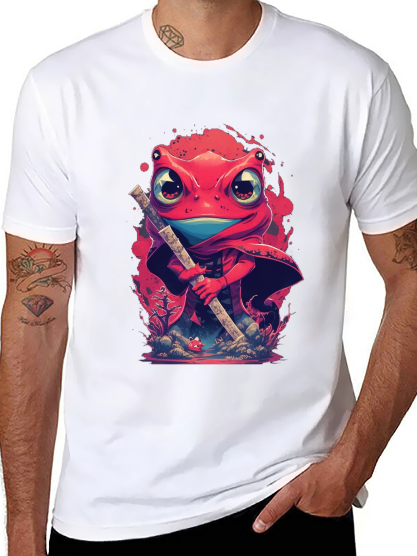 Red Frog Warrior Graphic Tee