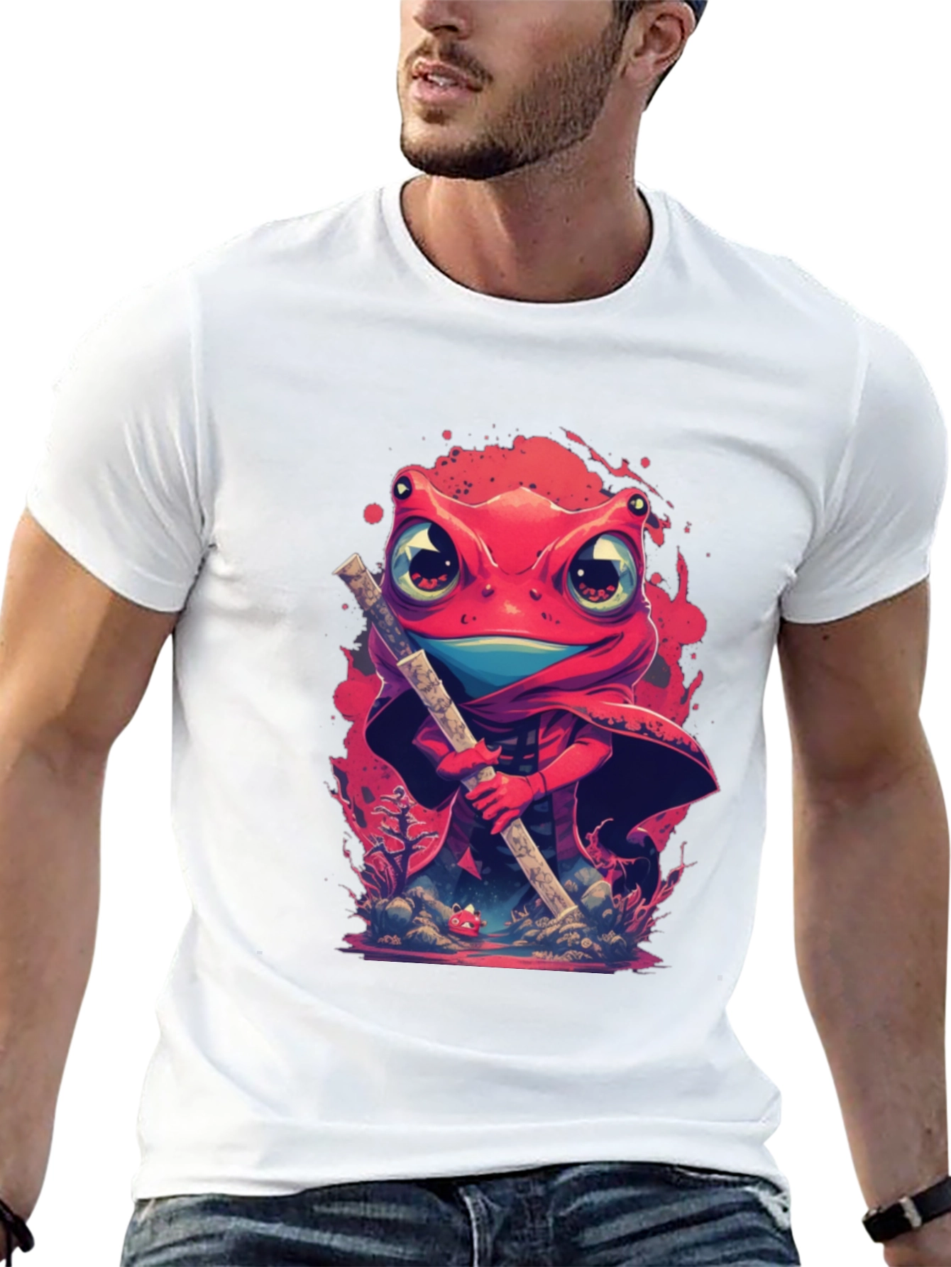 Red Frog Warrior Graphic Tee