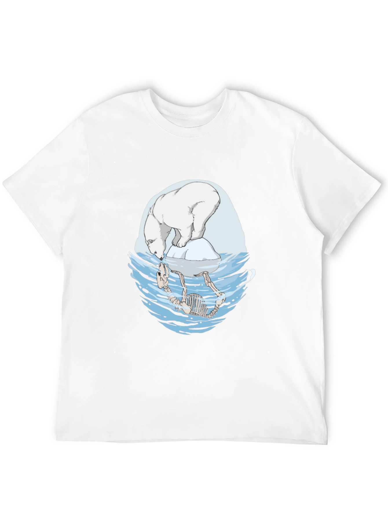 Polar Bear Climate Change Graphic Tee