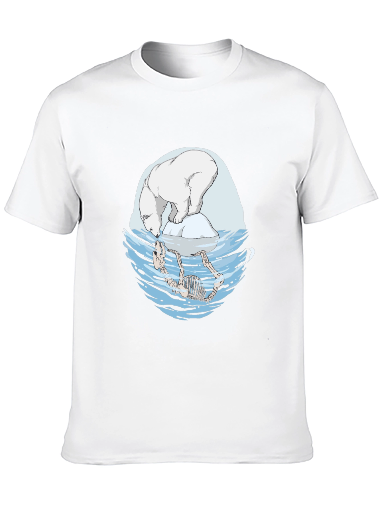 Polar Bear Climate Change Graphic Tee