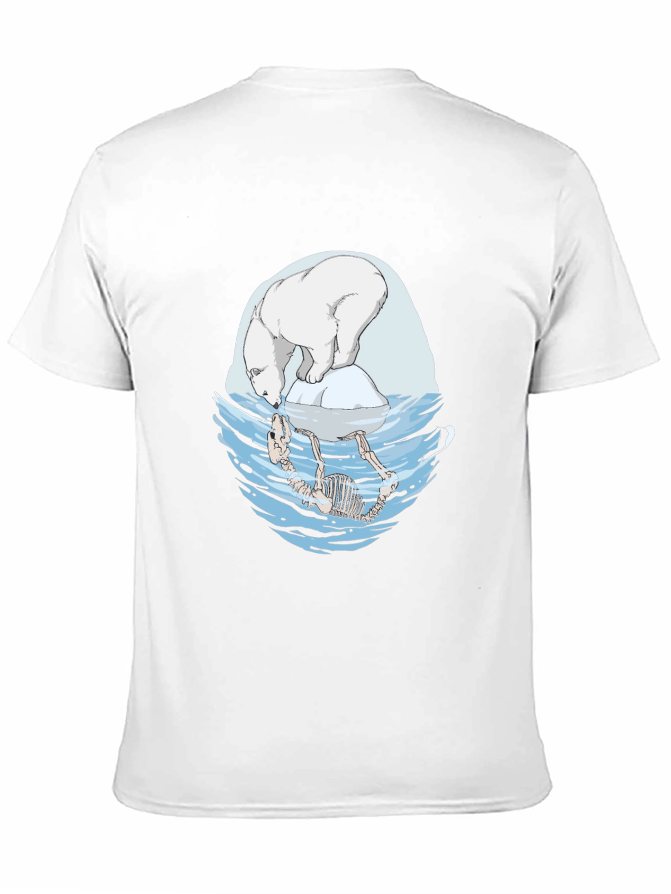 Polar Bear Climate Change Graphic Tee