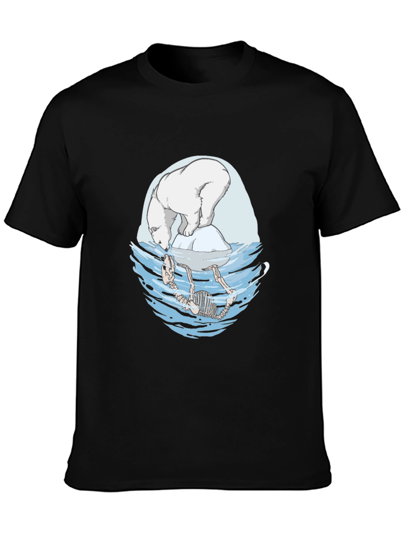 Polar Bear Climate Change Graphic Tee