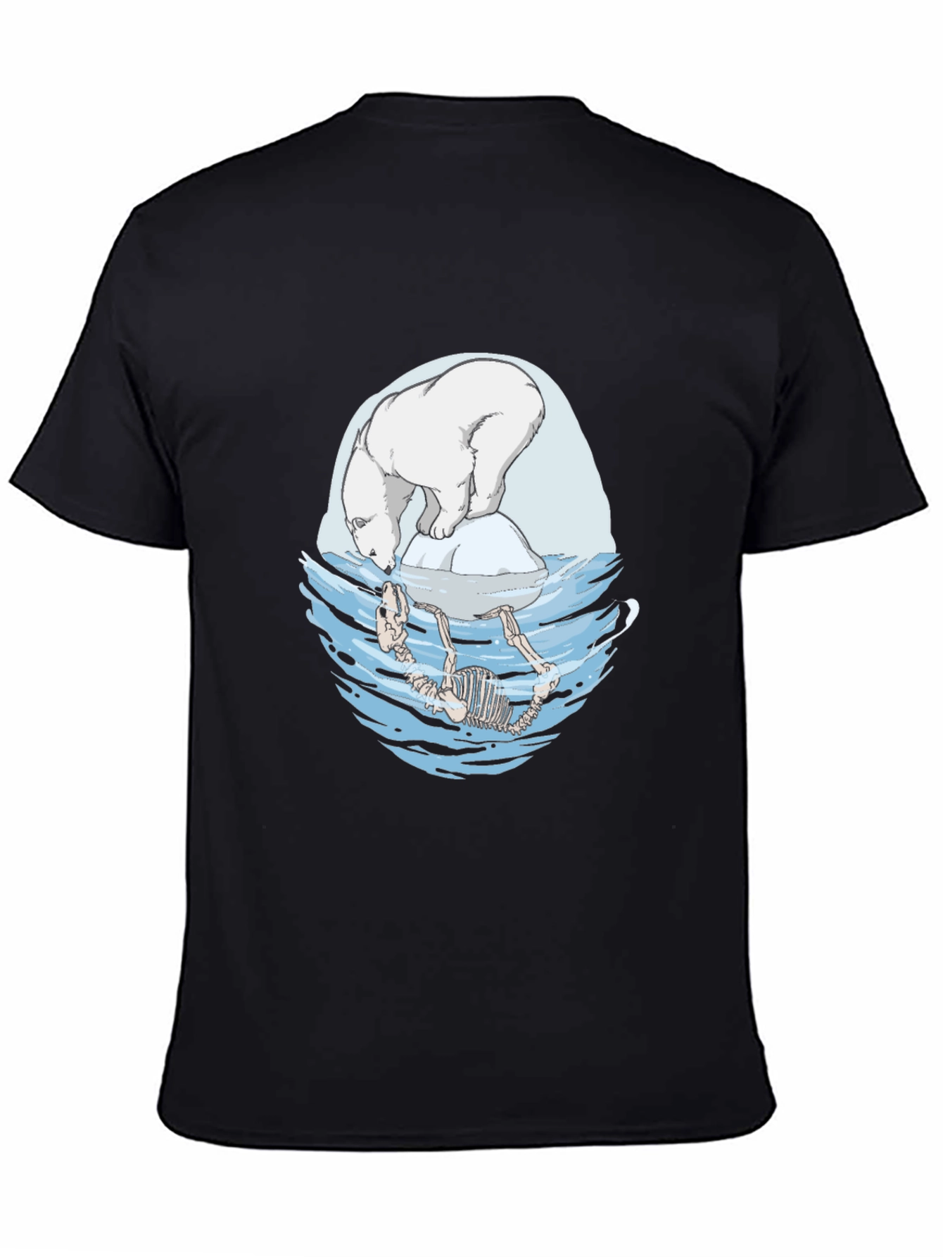 Polar Bear Climate Change Graphic Tee