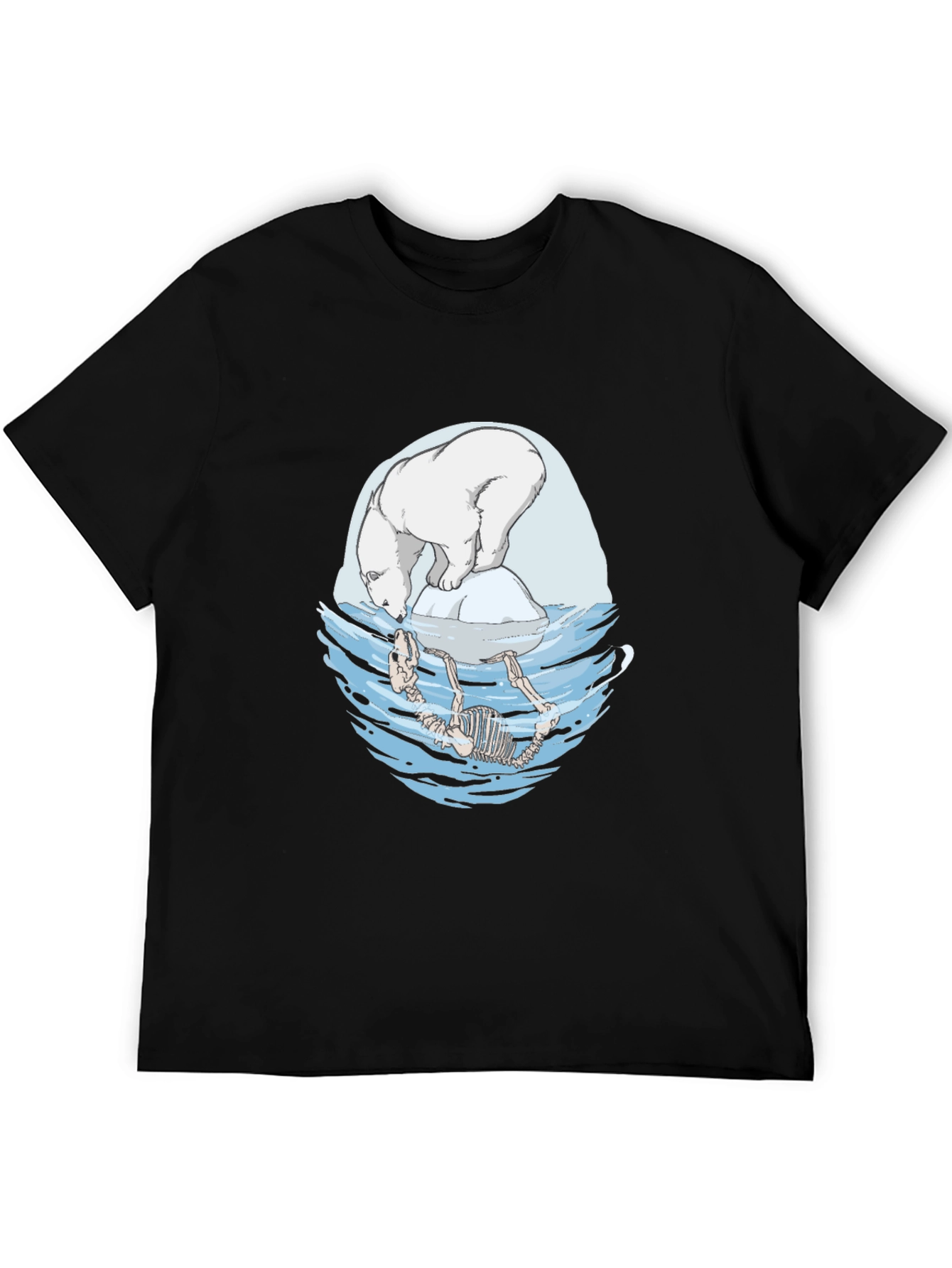 Polar Bear Climate Change Graphic Tee