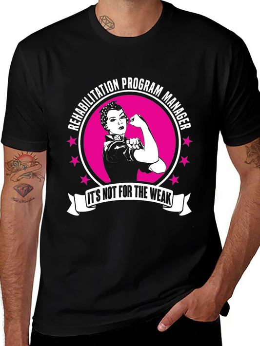 Rehabilitation Program Manager Rosie the Riveter T-Shirt