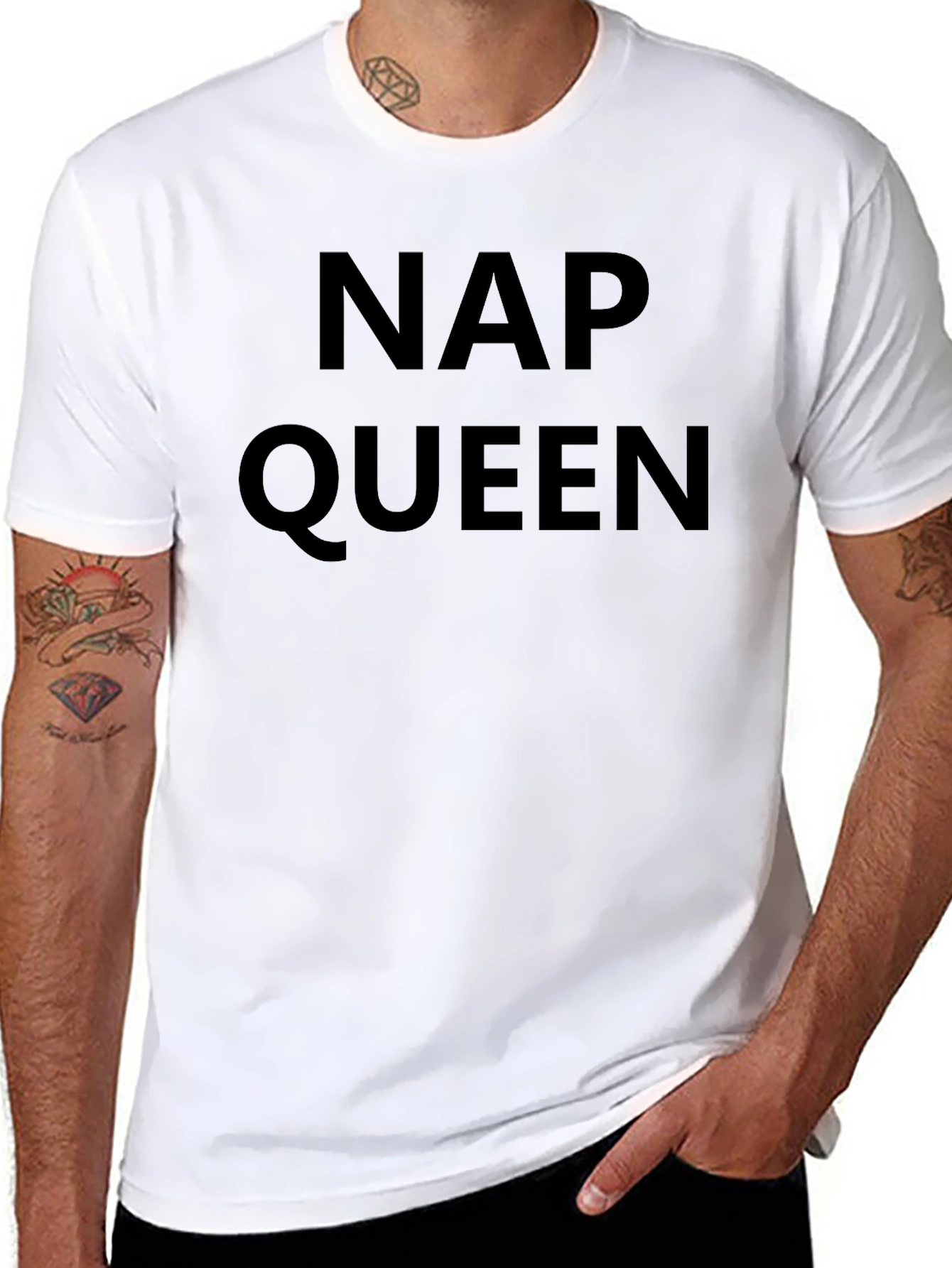 Nap Queen Graphic T-Shirt - Comfortable Cotton Tee