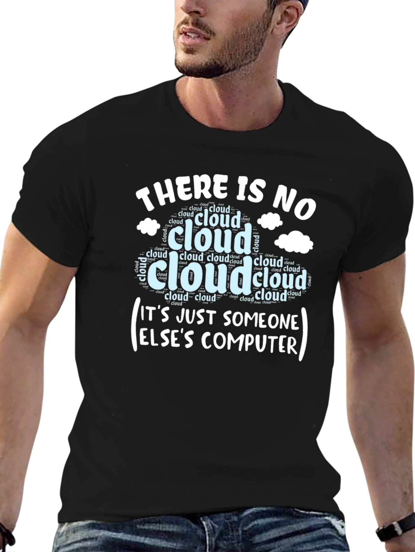 Cloud Humor T-Shirt: Someone Elses Computer Tee
