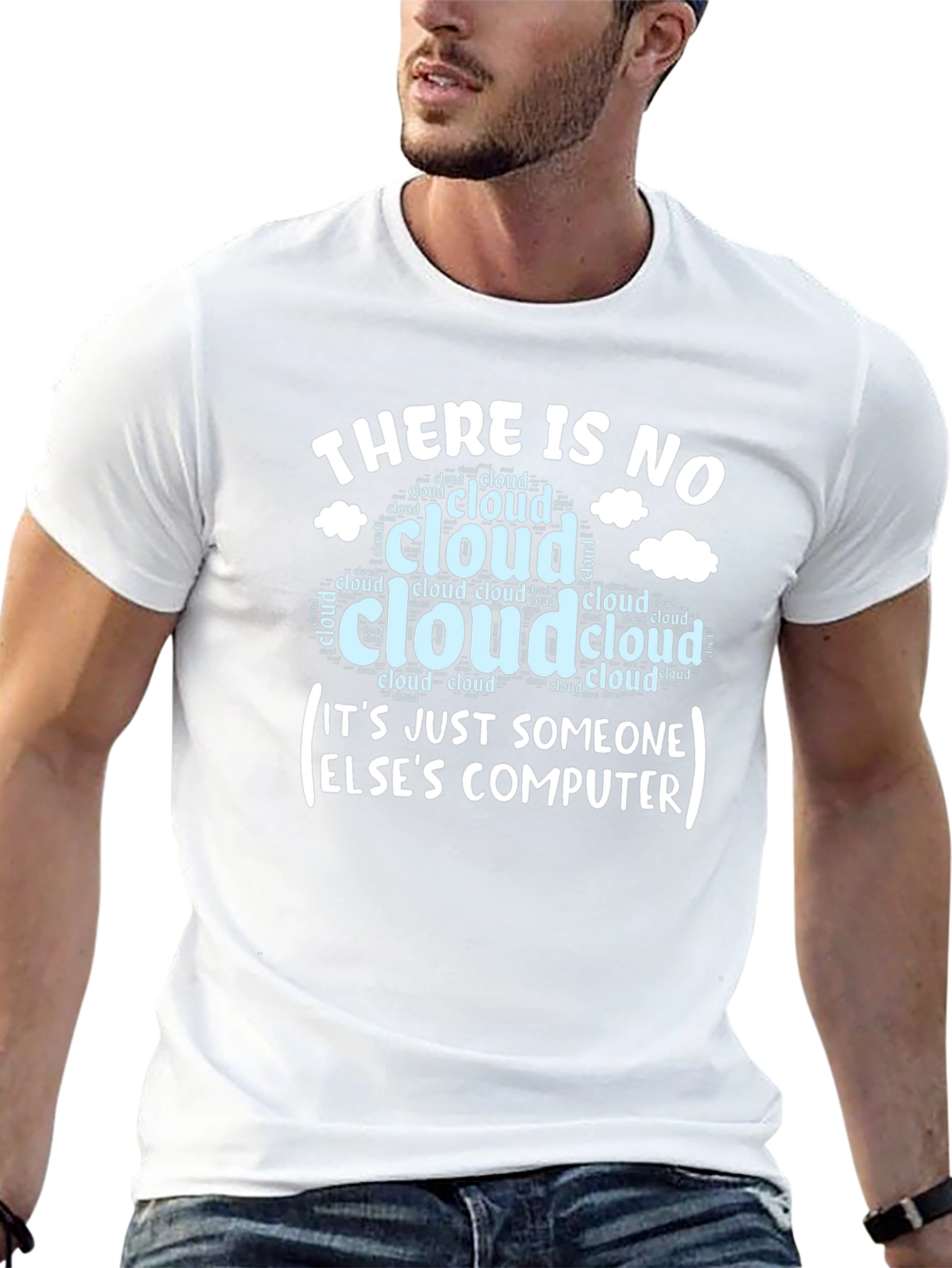 Cloud Humor T-Shirt: Someone Elses Computer Tee