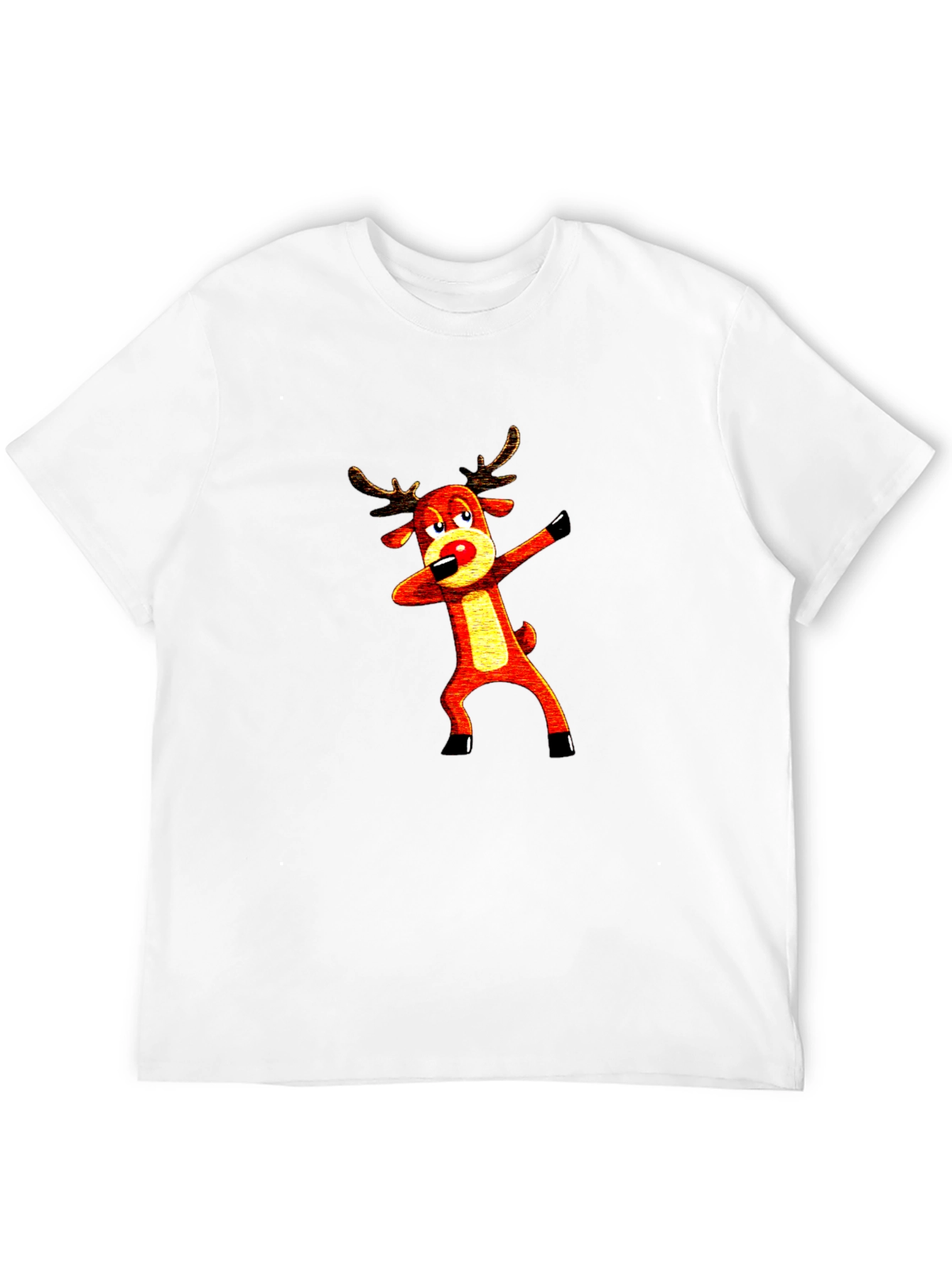 Rudolph Dabbing Crew Neck T-Shirt