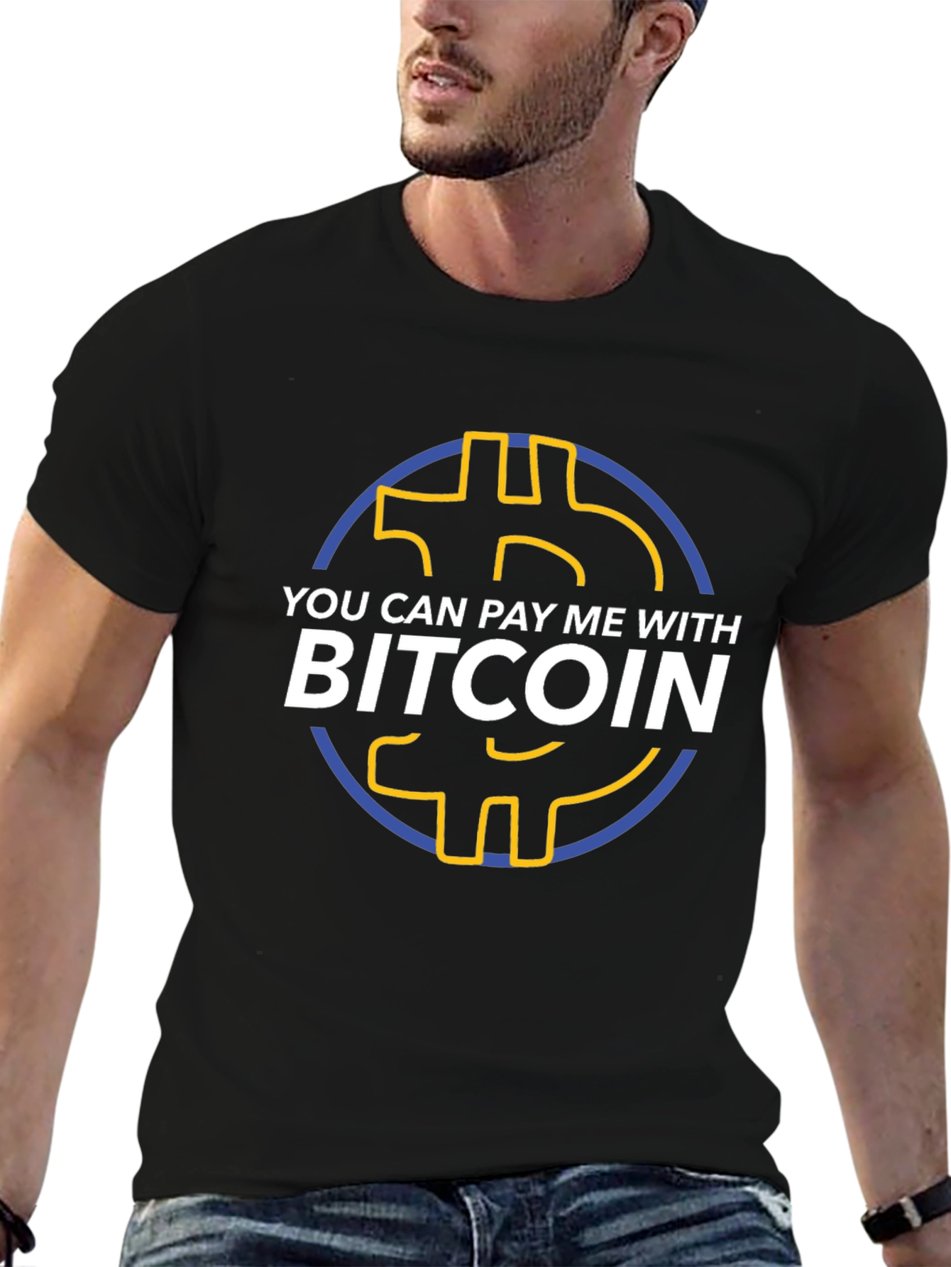 Bitcoin T-Shirt - You Can Pay Me With Bitcoin