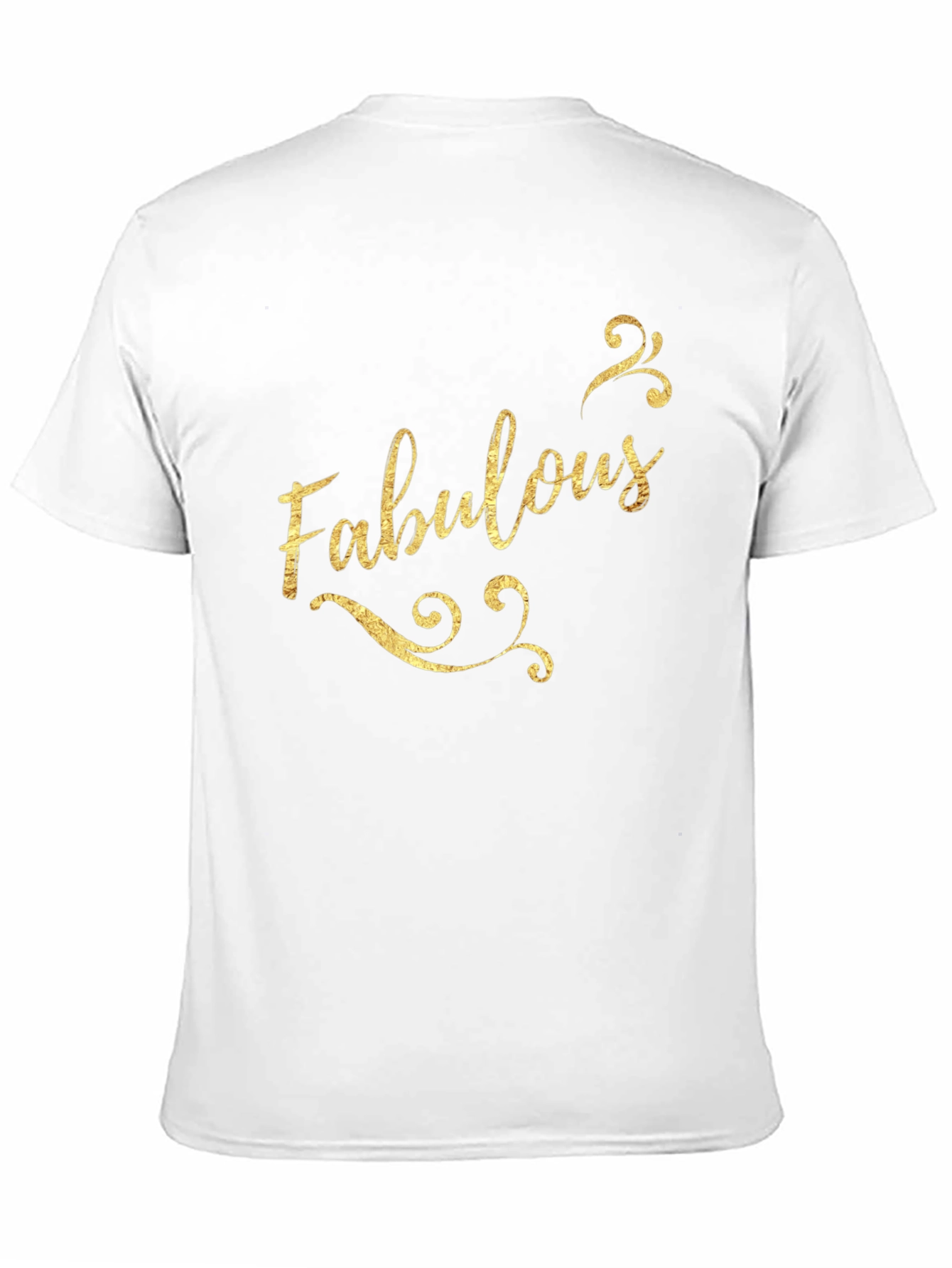 Fabulous Graphic Print Black Cotton Tee
