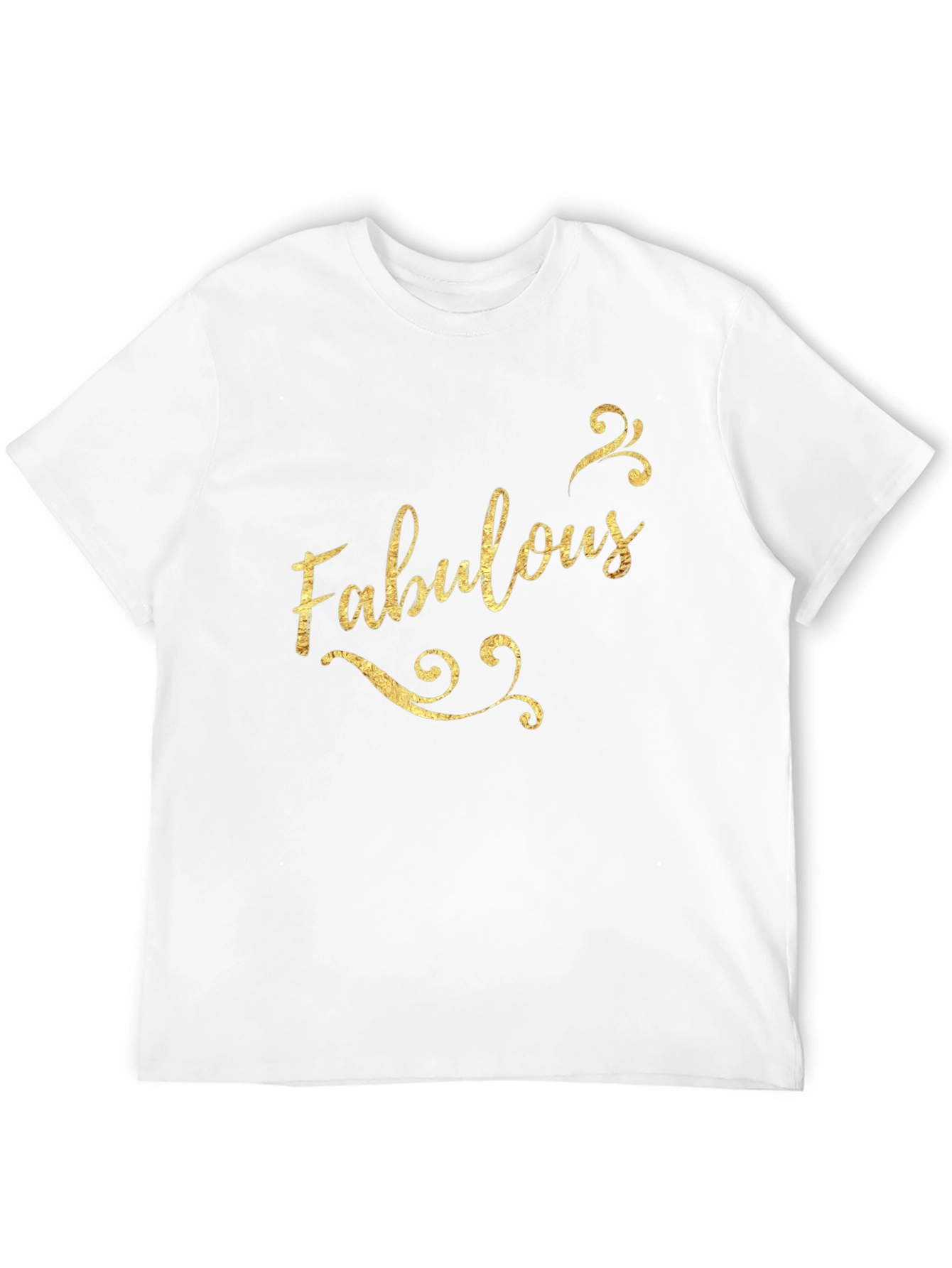 Fabulous Graphic Print Black Cotton Tee
