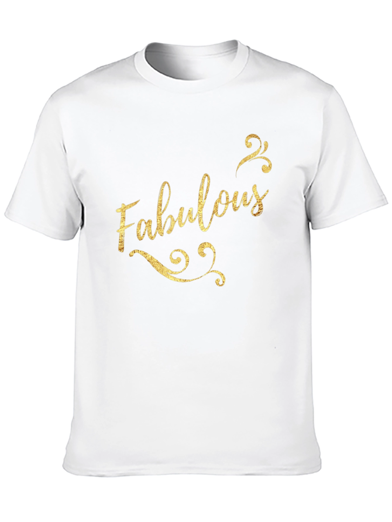 Fabulous Graphic Print Black Cotton Tee
