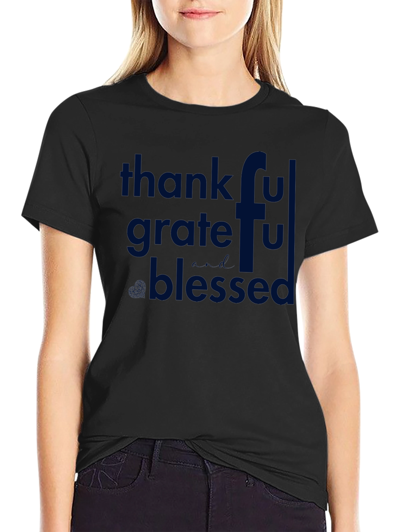 Thankful Grateful Blessed T-Shirt