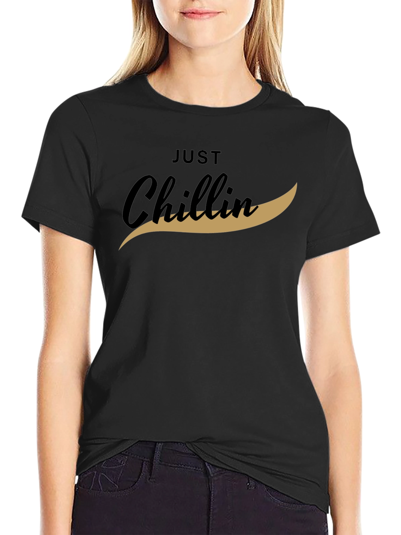 Just Chillin Graphic Tee - Casual Comfort Style