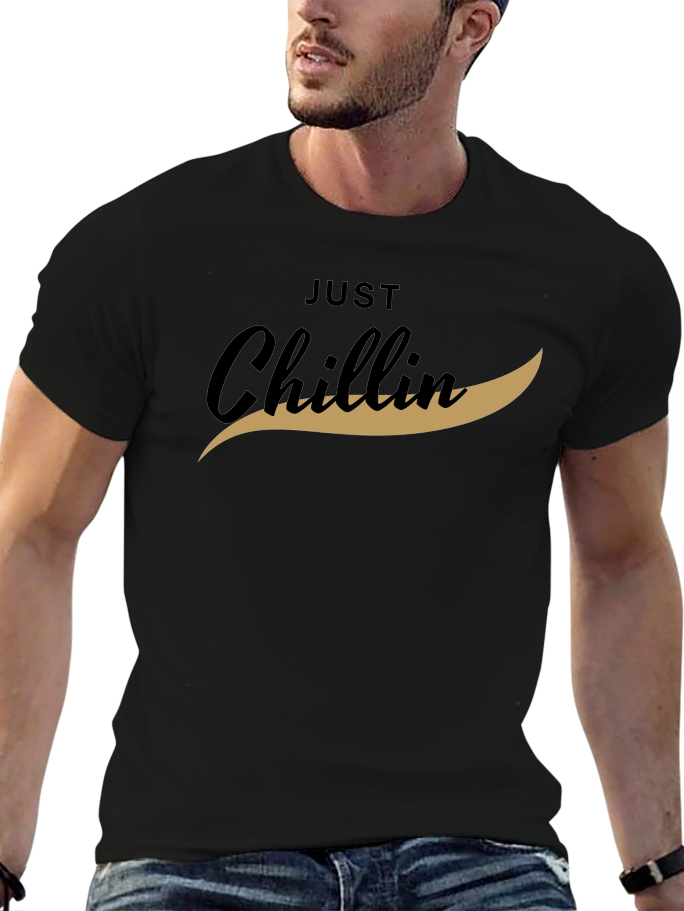 Just Chillin Graphic Tee - Casual Comfort Style