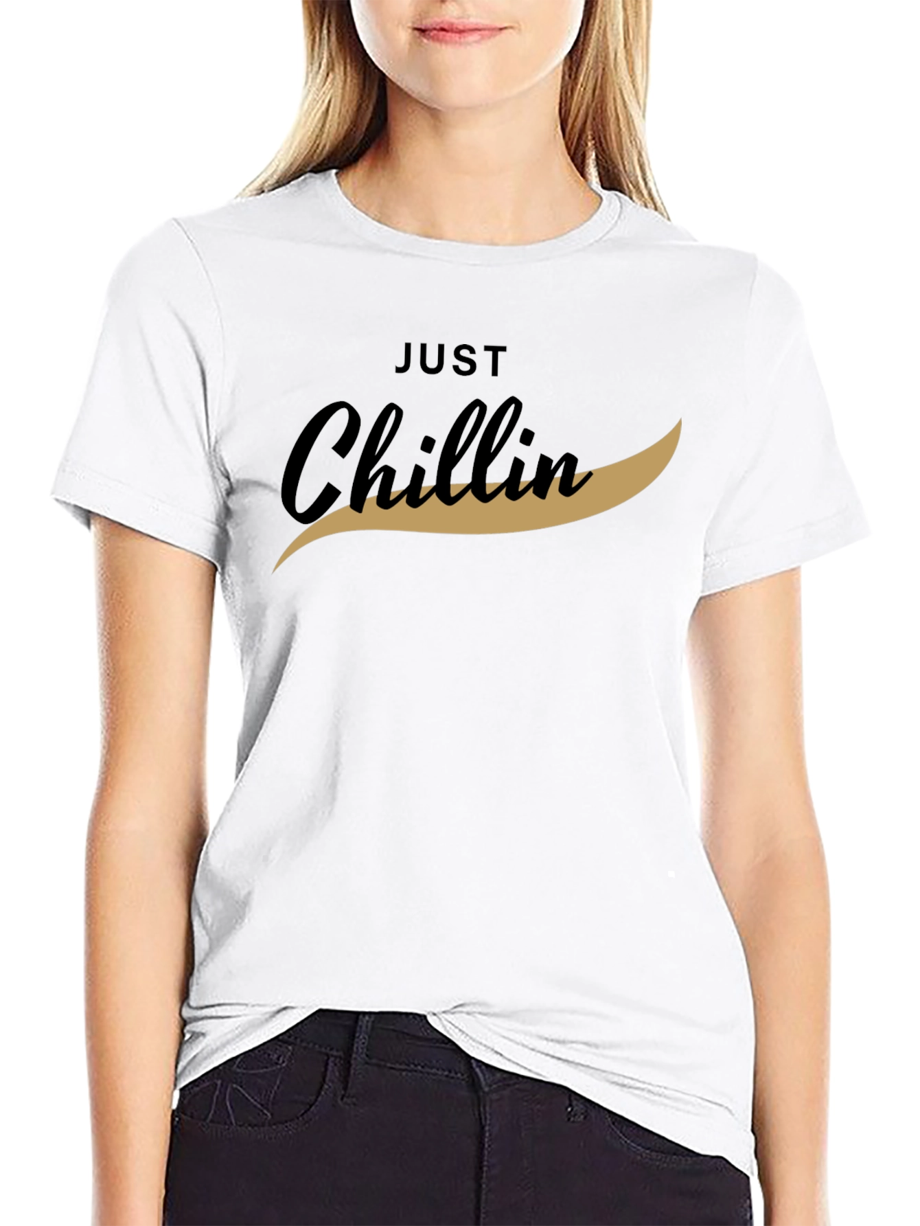 Just Chillin Graphic Tee - Casual Comfort Style