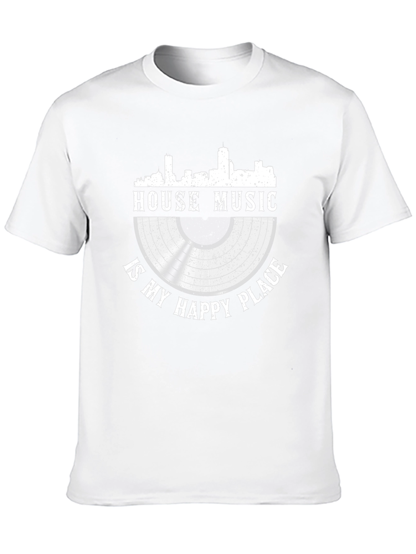 House Music Is My Happy Place Graphic Tee