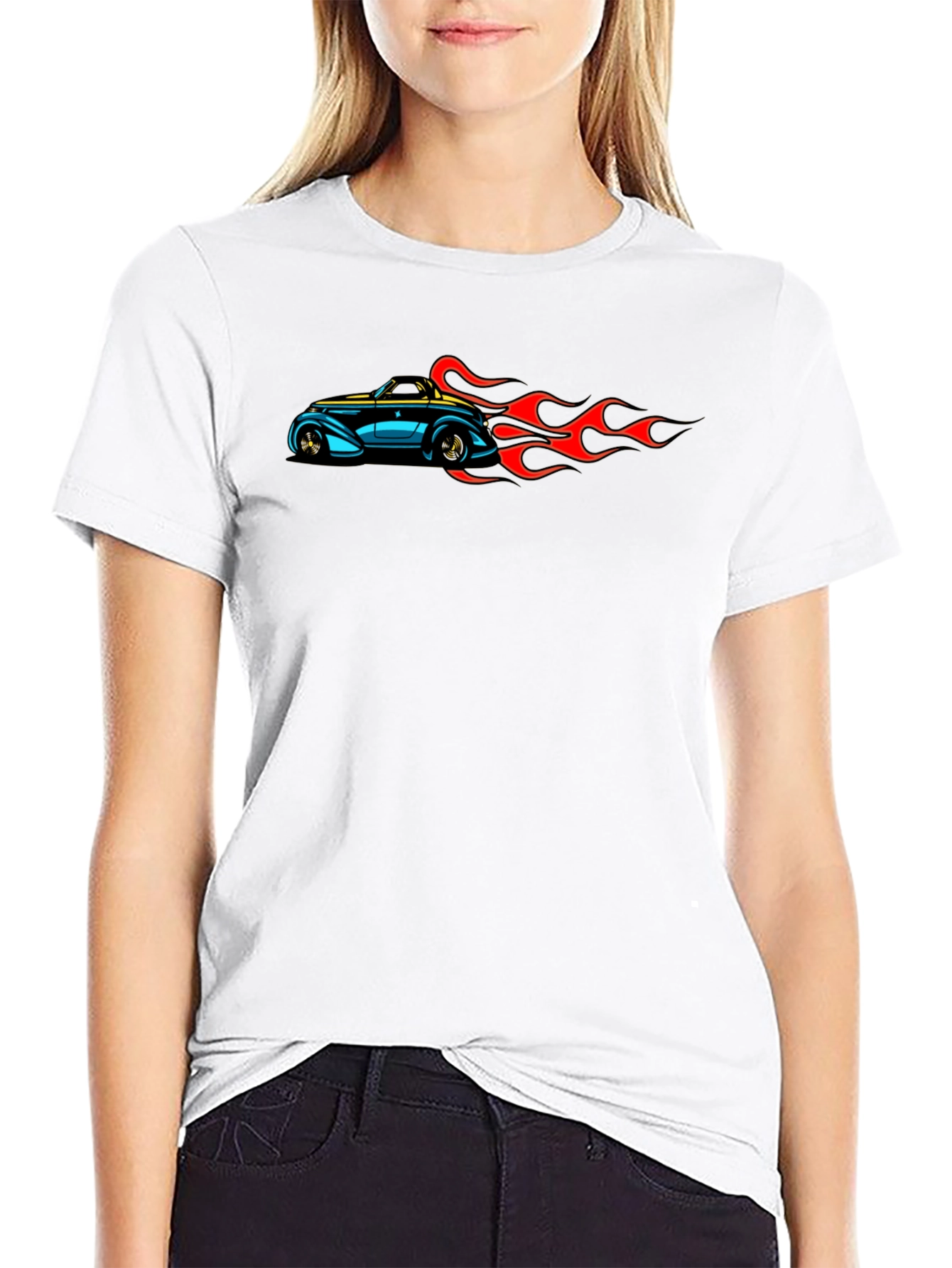 Hot Rod Car Graphic T-Shirt