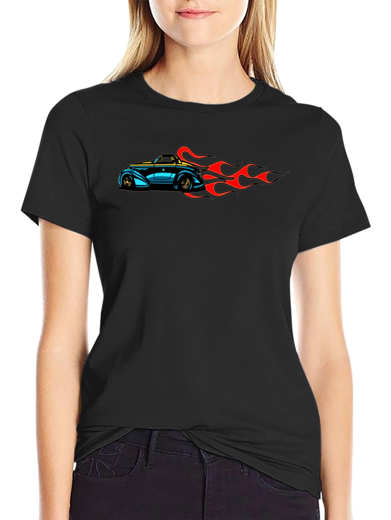 Hot Rod Car Graphic T-Shirt