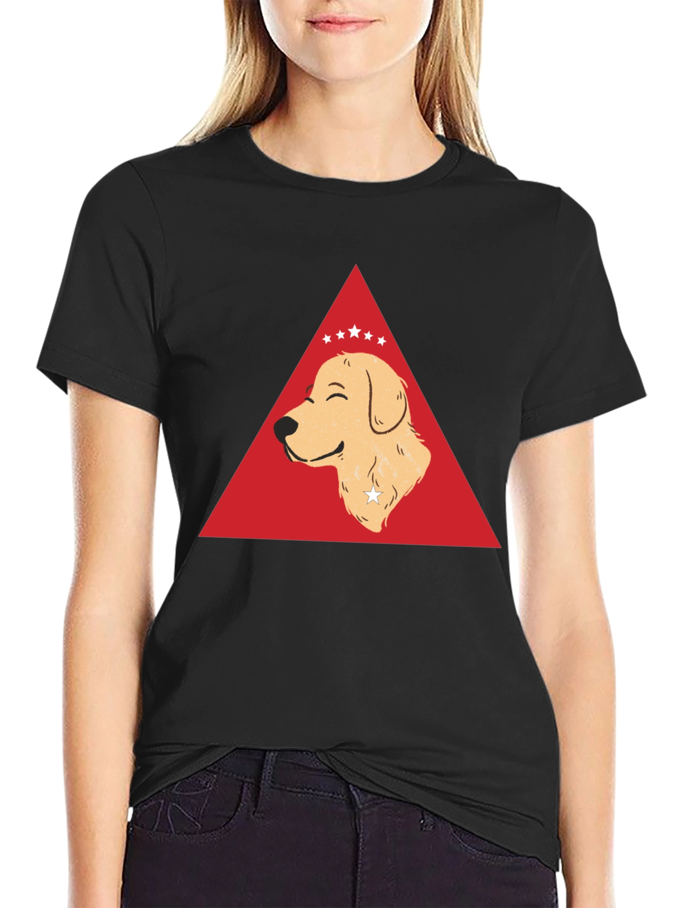 Golden Retriever Graphic Tee - Cute Dog Shirt