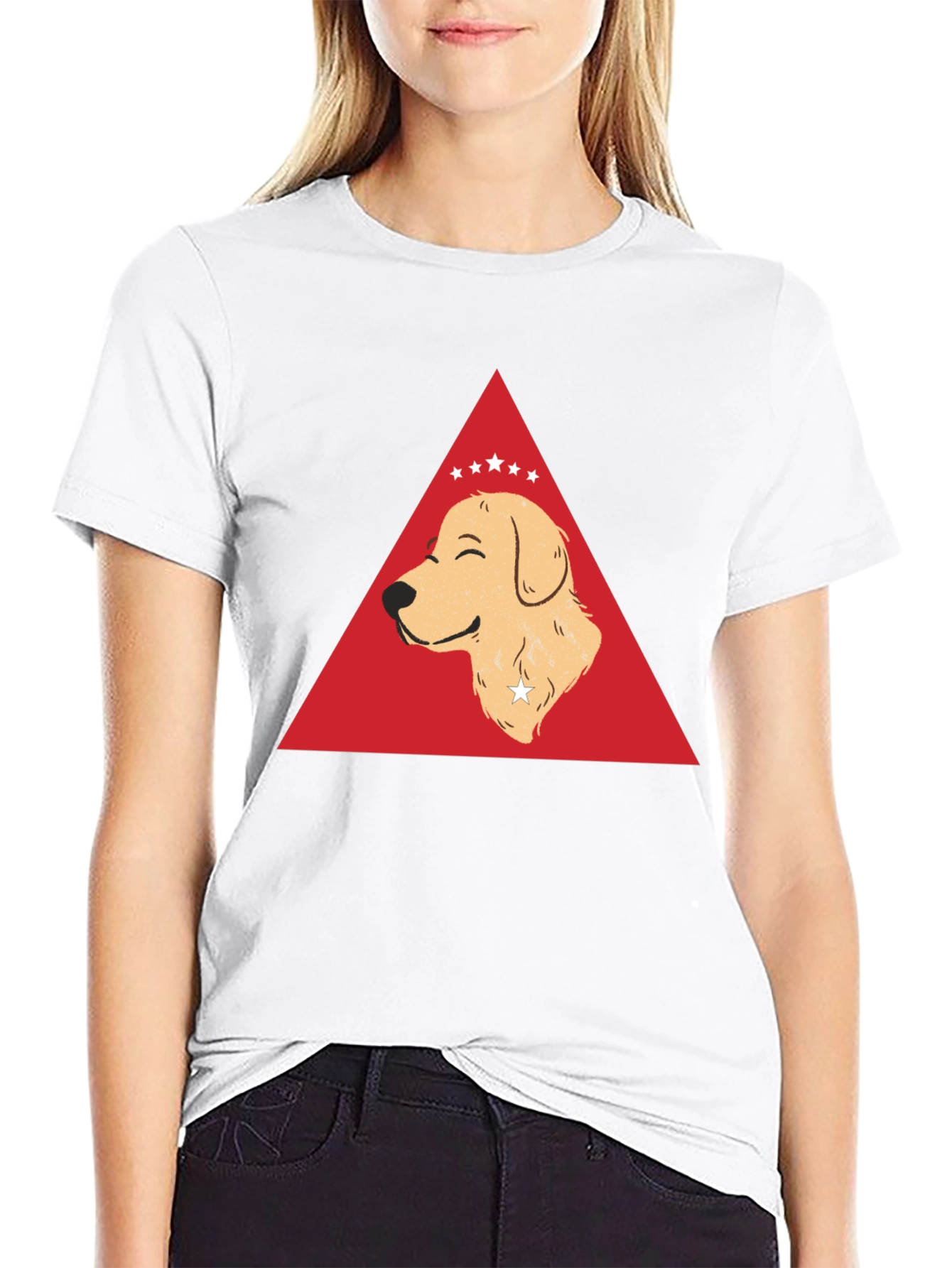 Golden Retriever Graphic Tee - Cute Dog Shirt