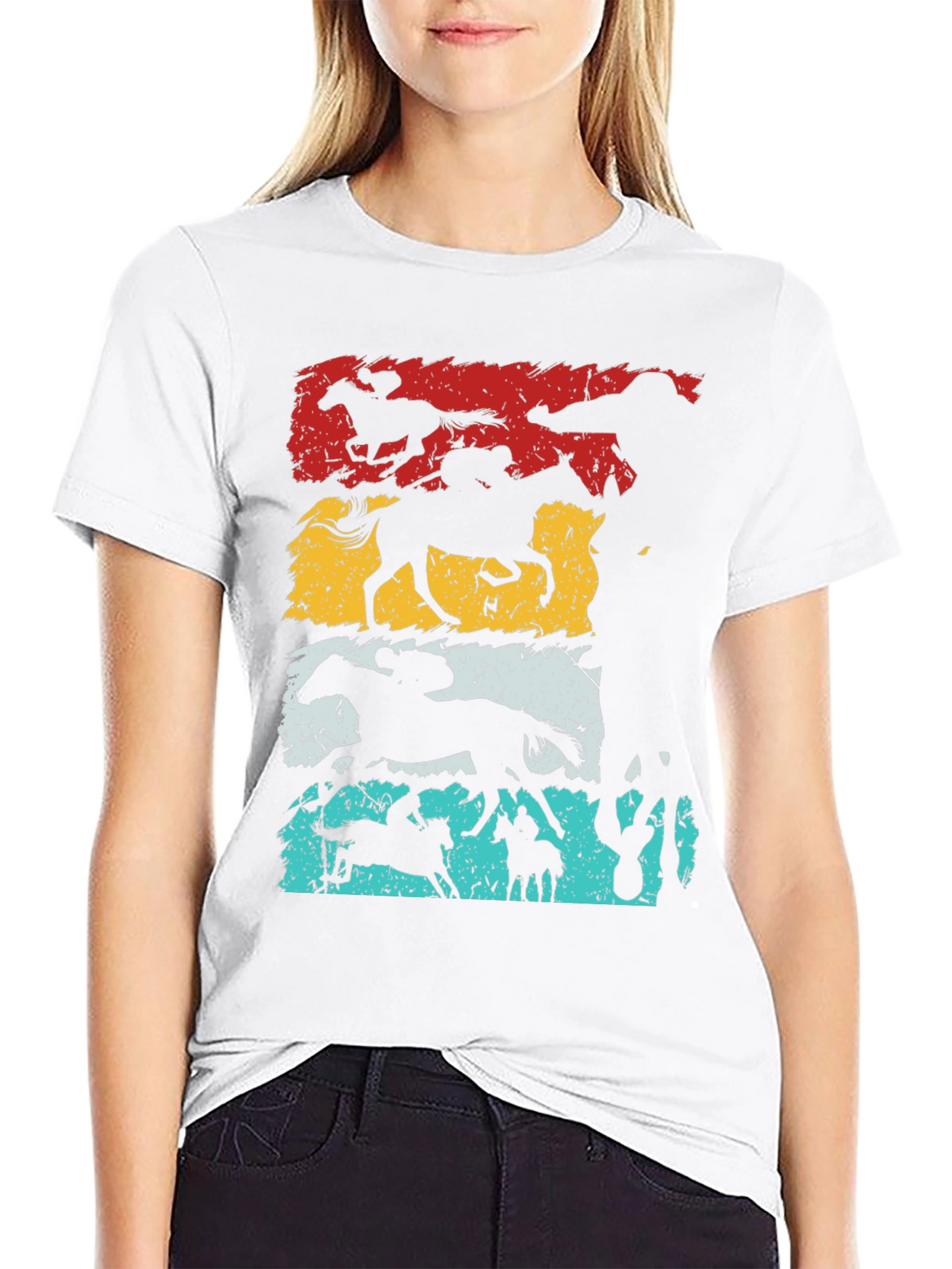 Retro Horse Racing T-Shirt