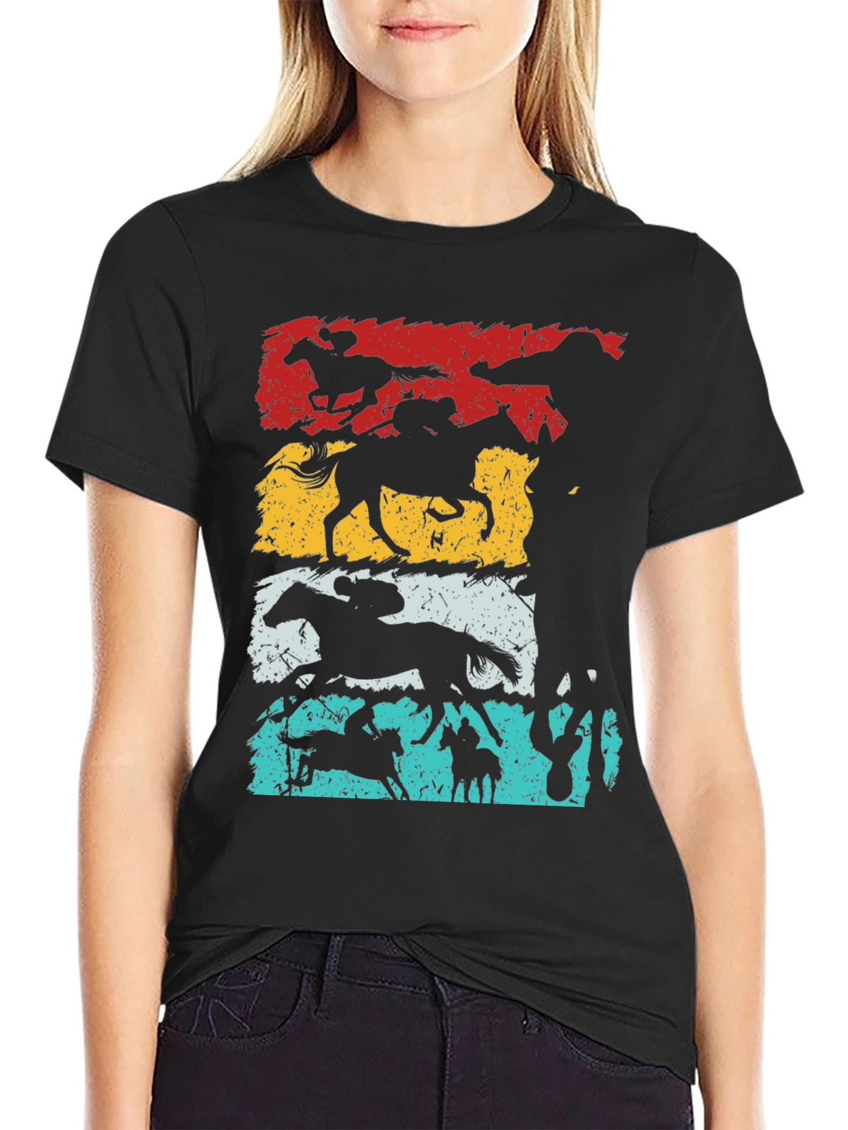 Retro Horse Racing T-Shirt