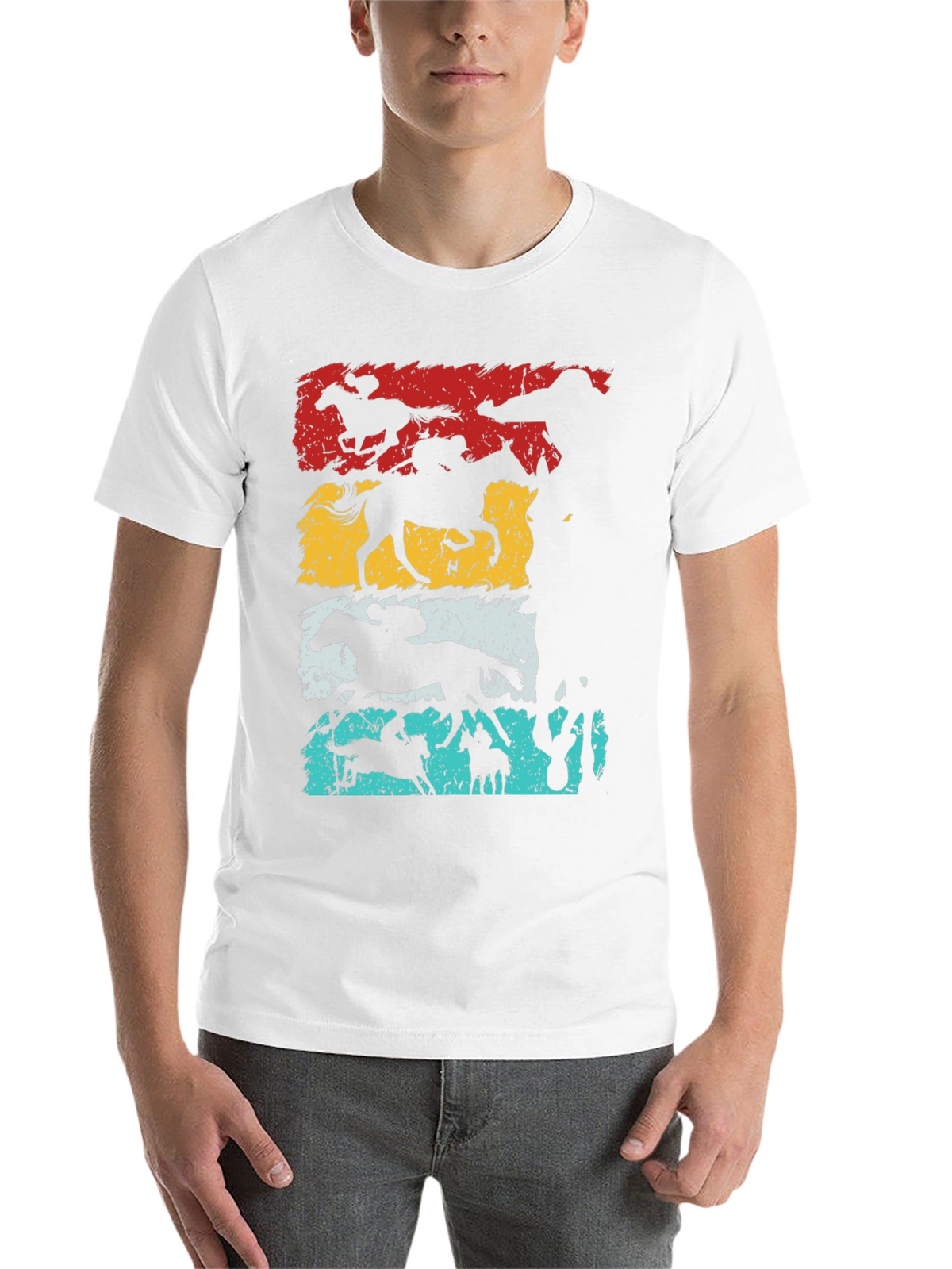 Retro Horse Racing T-Shirt