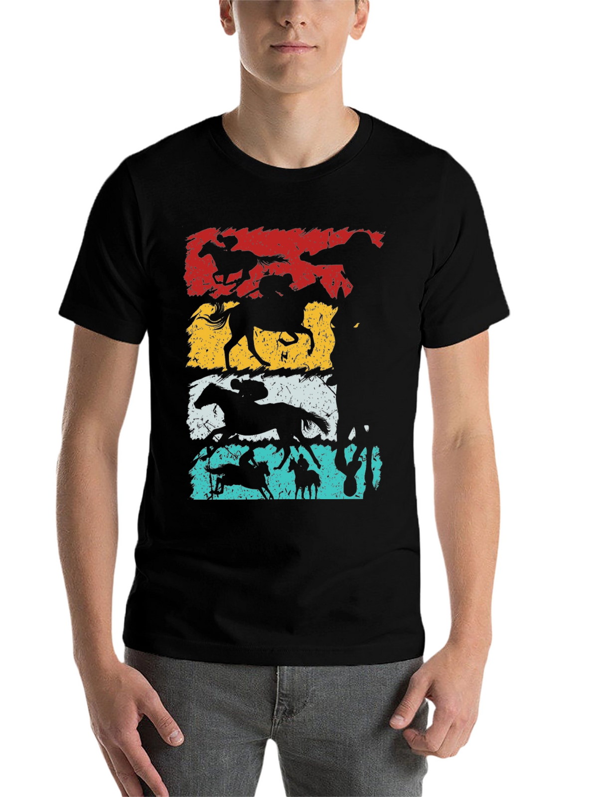 Retro Horse Racing T-Shirt