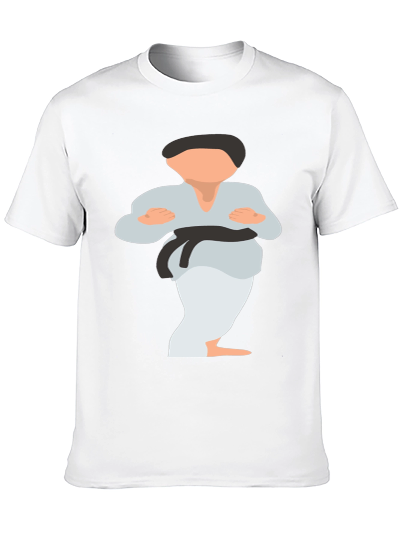 Karate Kid Graphic Tee - Black Martial Arts T-Shirt