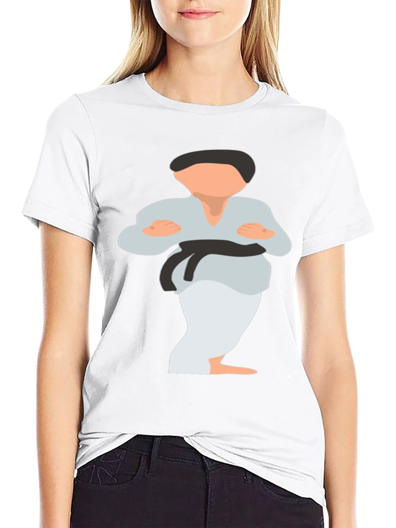 Karate Kid Graphic Tee - Black Martial Arts T-Shirt