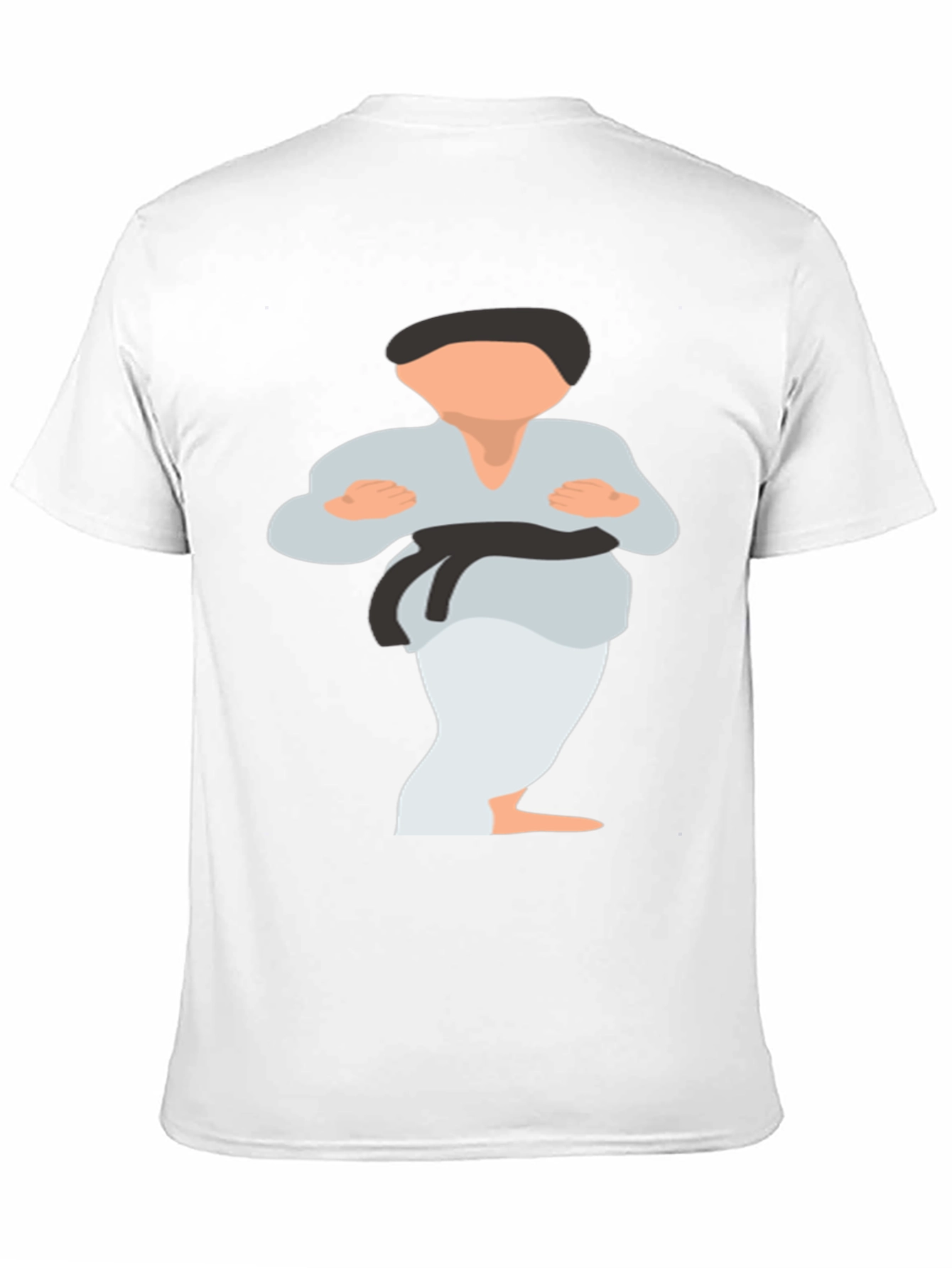 Karate Kid Graphic Tee - Black Martial Arts T-Shirt