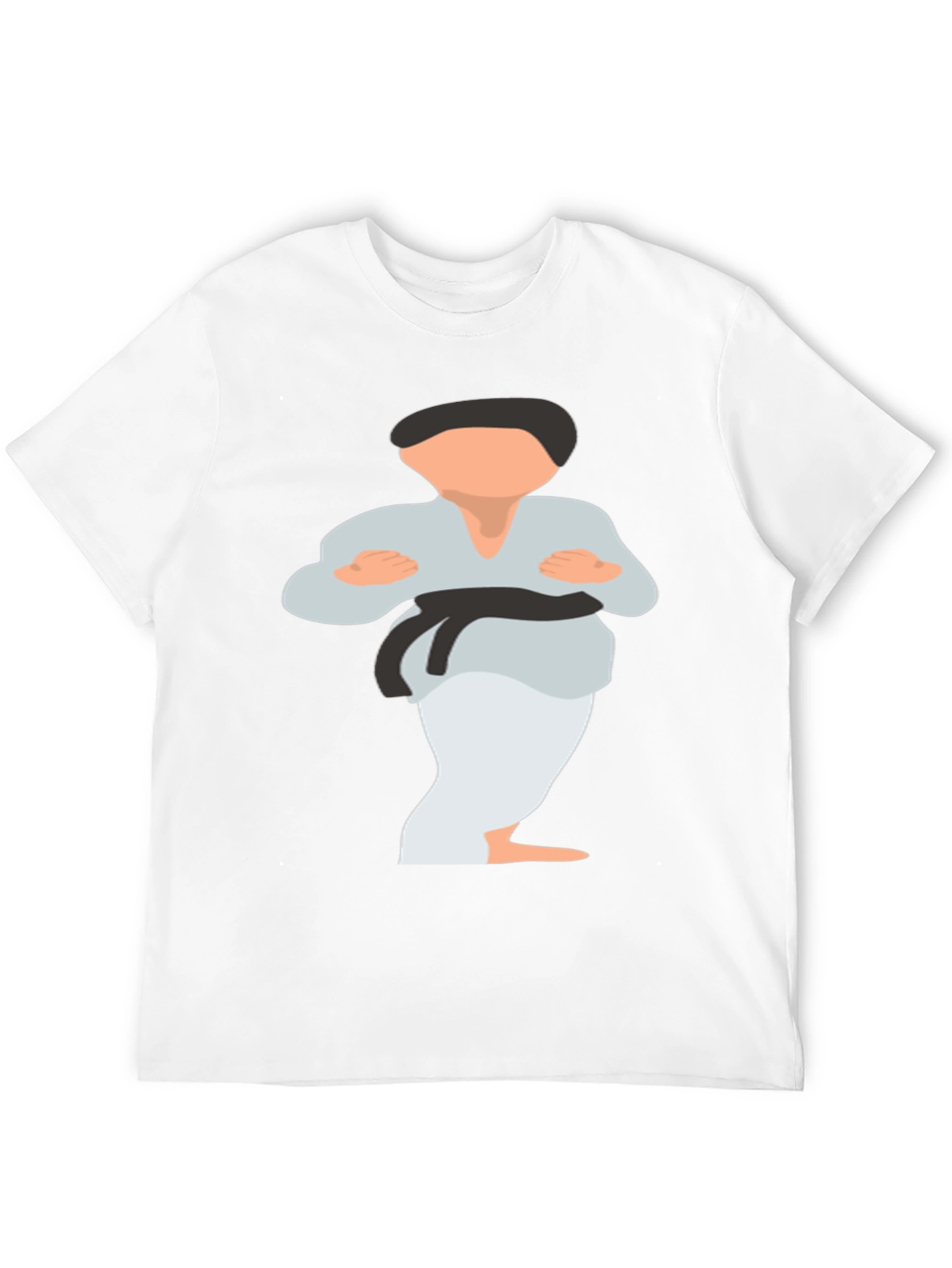 Karate Kid Graphic Tee - Black Martial Arts T-Shirt