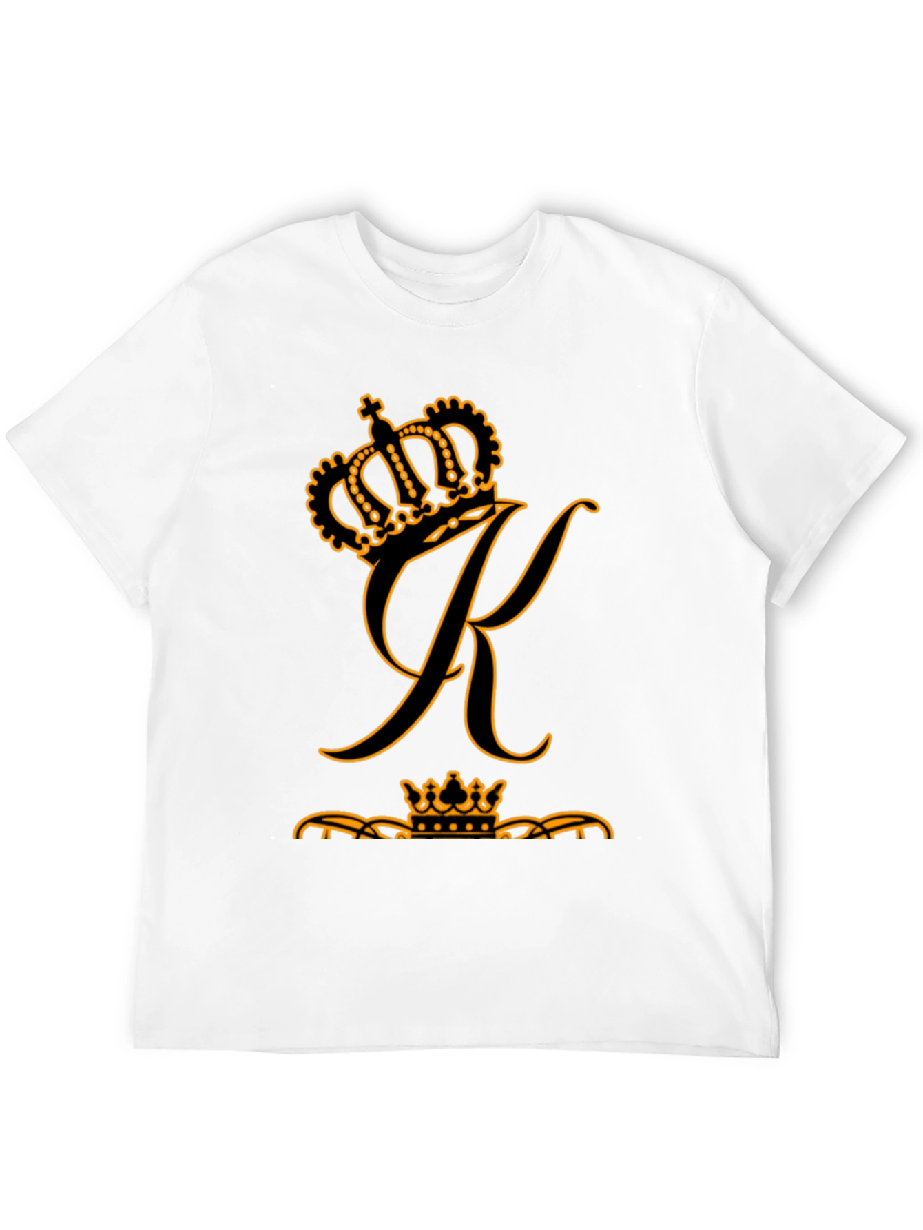 Crown K Graphic Black T-Shirt