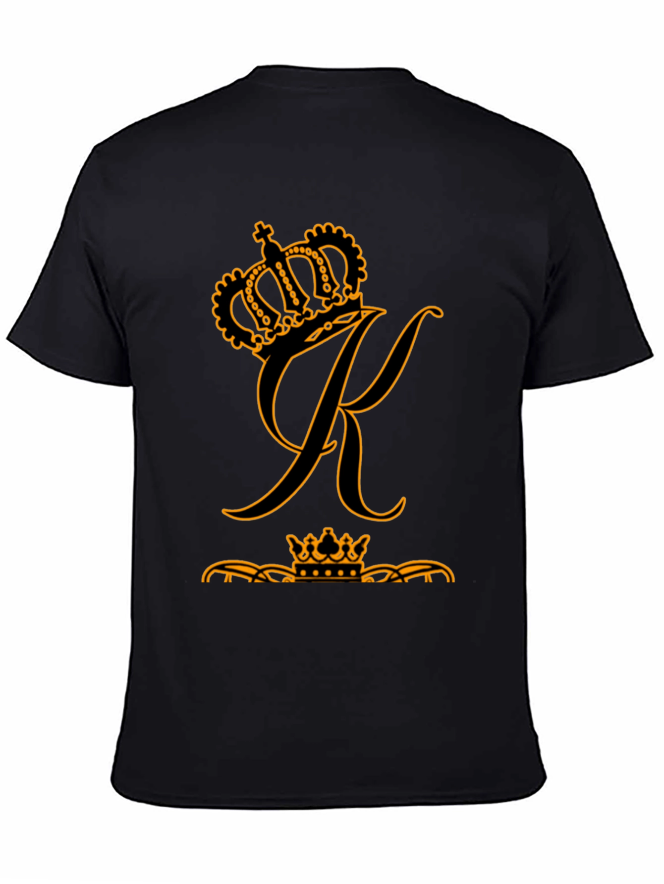 Crown K Graphic Black T-Shirt