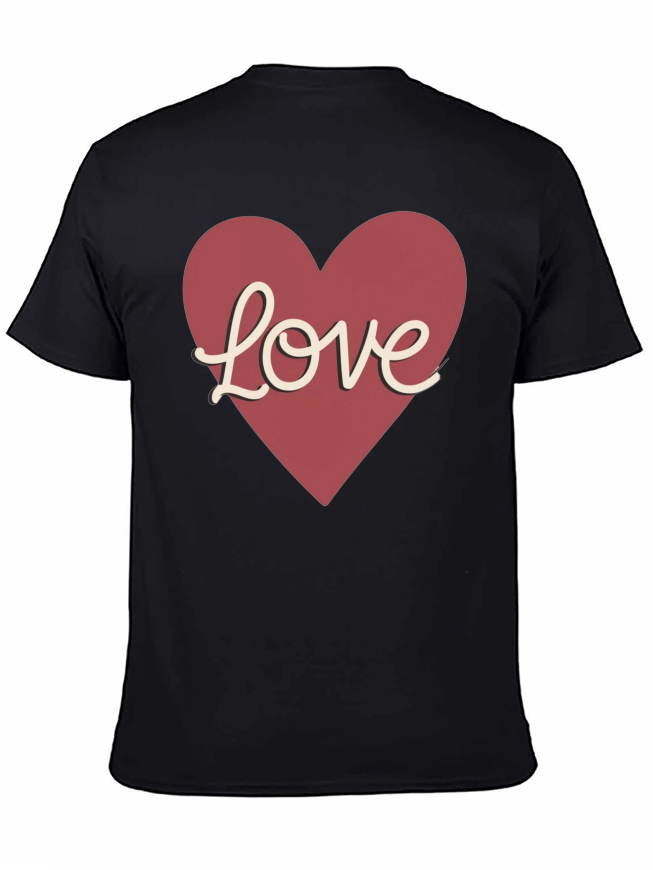Love Heart Graphic Tee - Valentines Day Gift