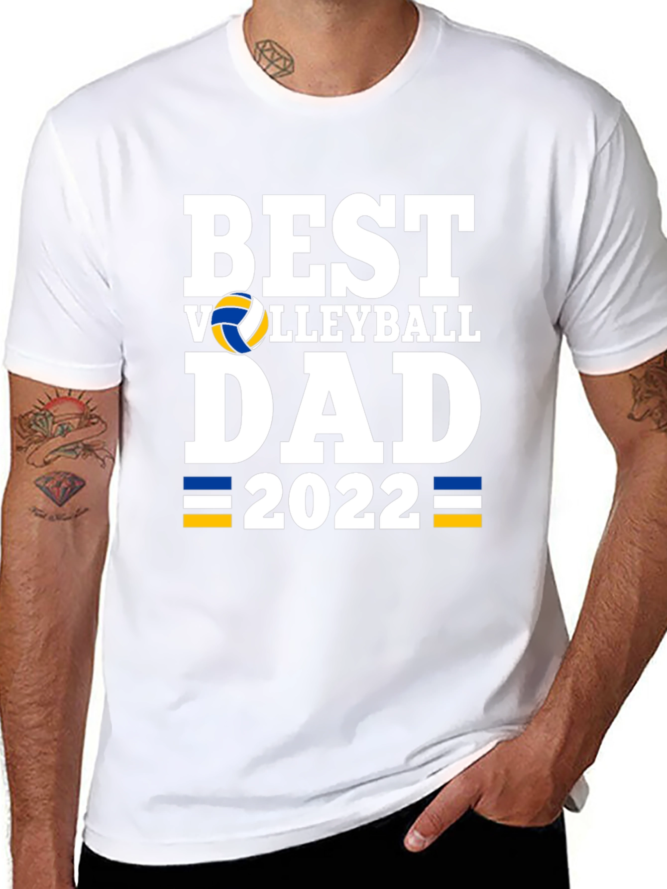 Best Volleyball Dad 2022 T-Shirt