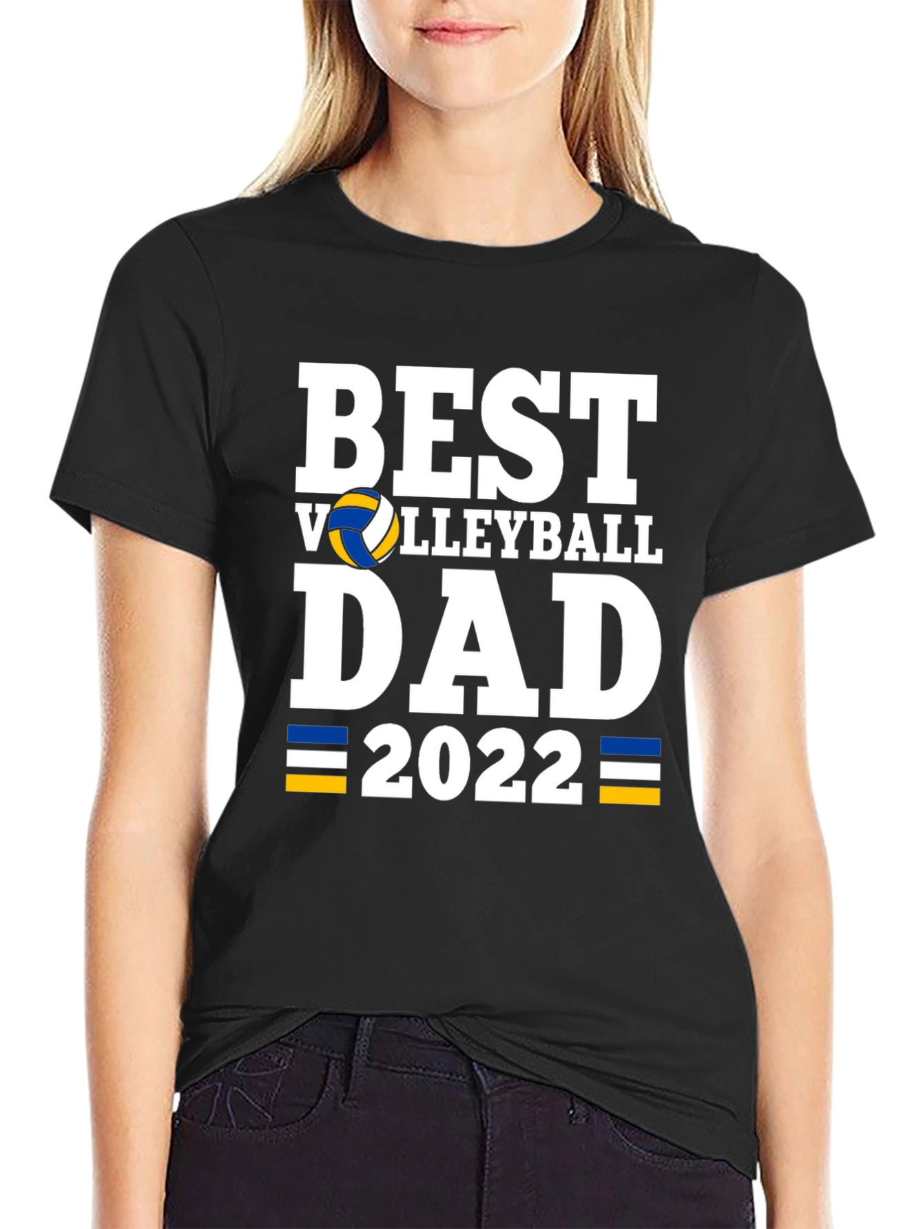 Best Volleyball Dad 2022 T-Shirt