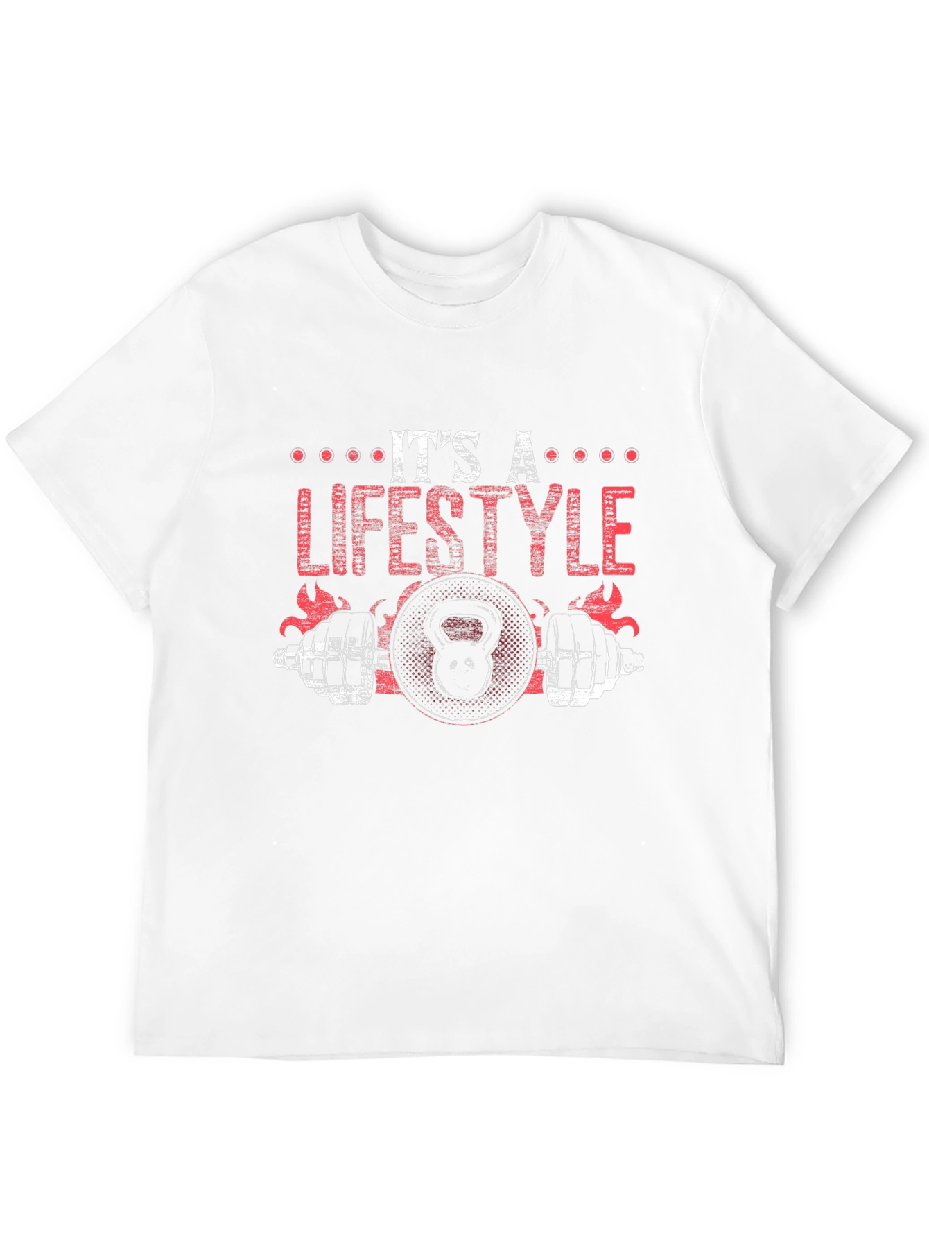Its A Lifestyle Black Graphic T-Shirt