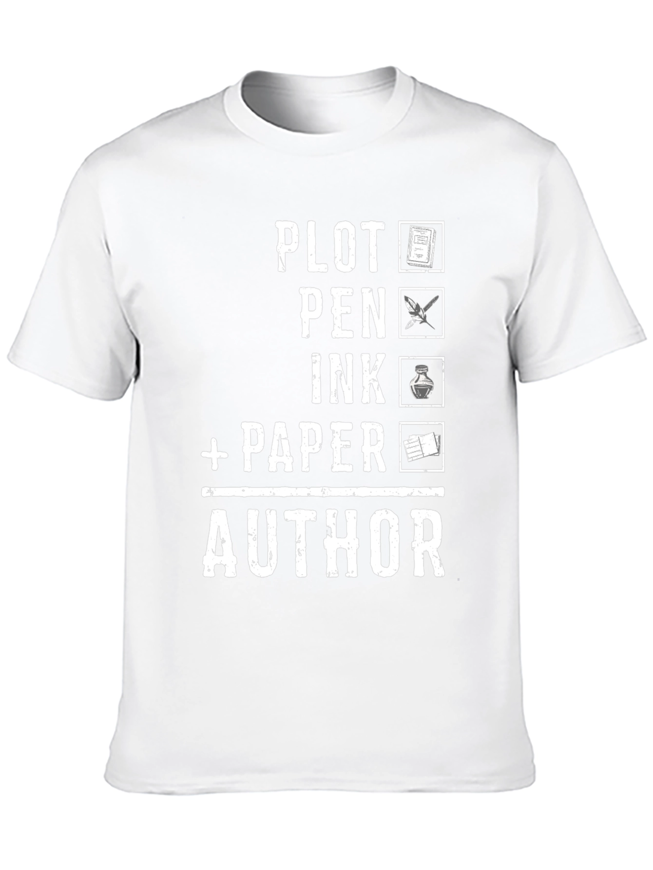 Author Checklist Graphic T-Shirt