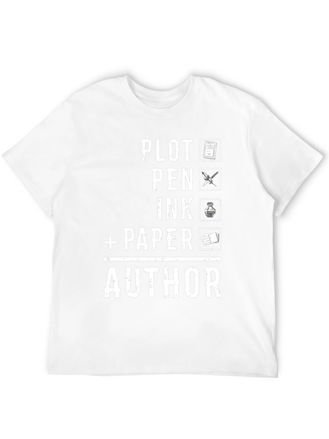 Author Checklist Graphic T-Shirt