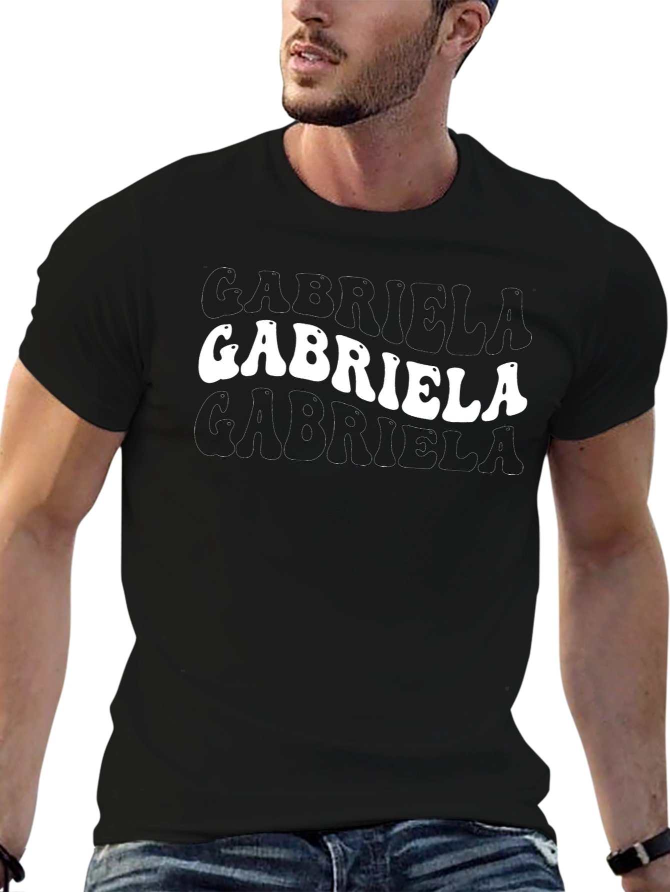 Gabriela Name T-Shirt - Trendy Custom Design
