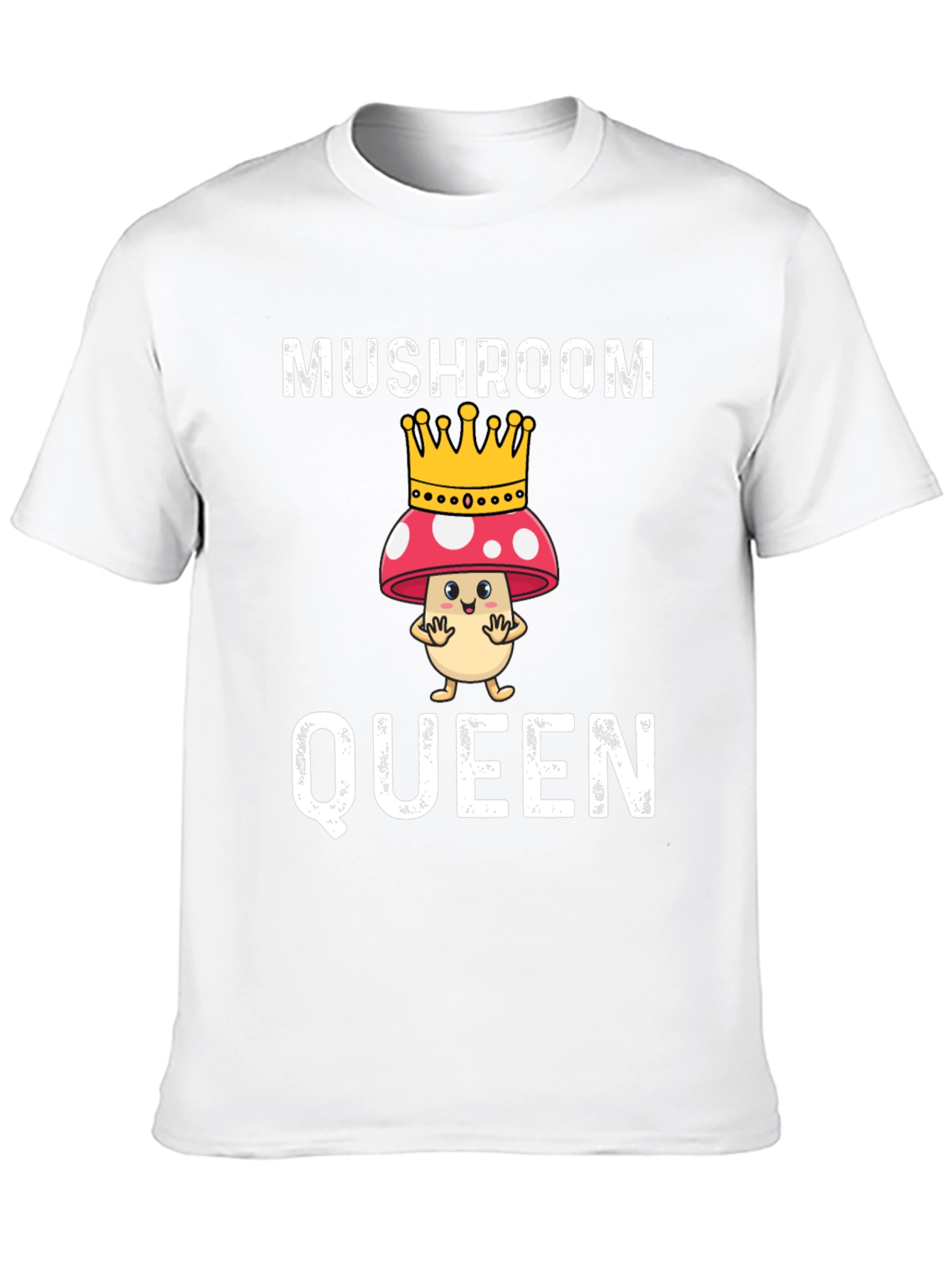Mushroom Queen Funny Graphic T-Shirt