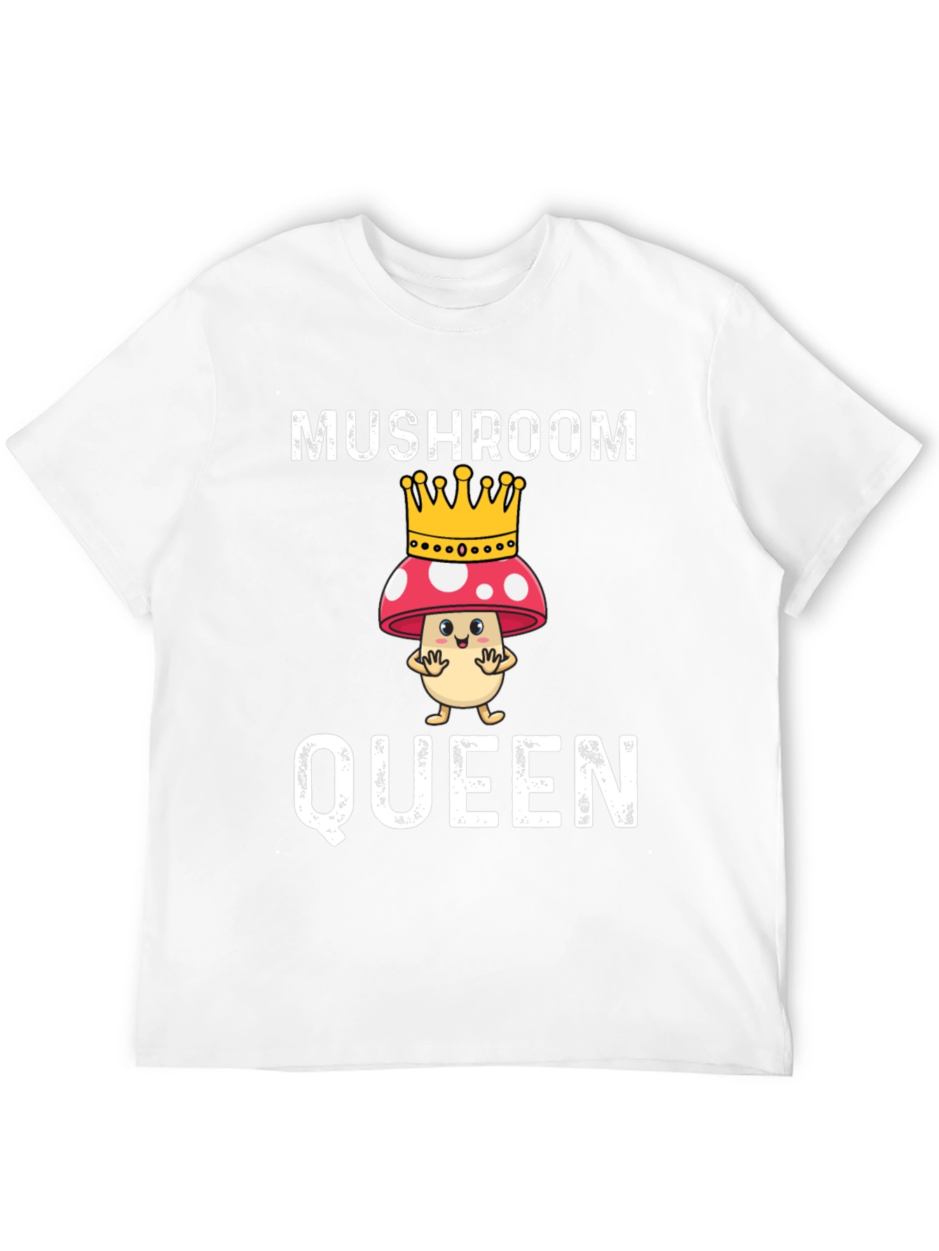 Mushroom Queen Funny Graphic T-Shirt