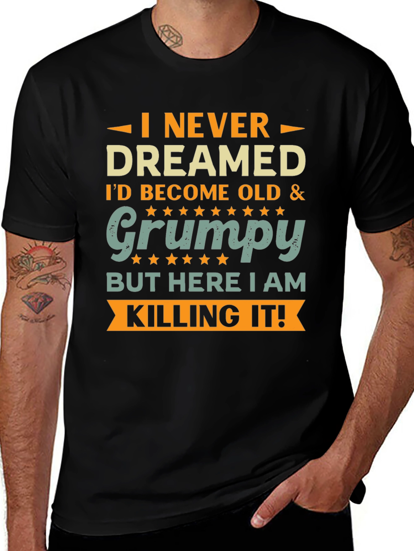 Funny Old & Grumpy T-Shirt