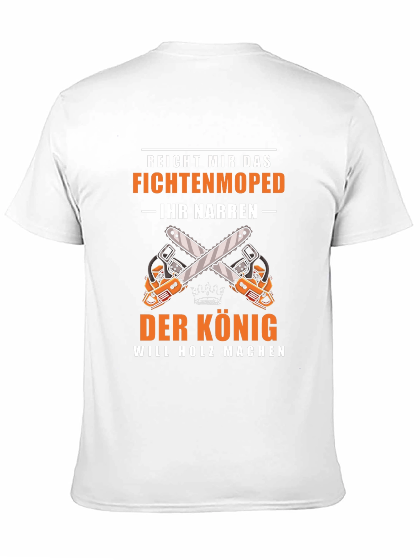 Fichtenmoped Graphic T-Shirt - Der König
