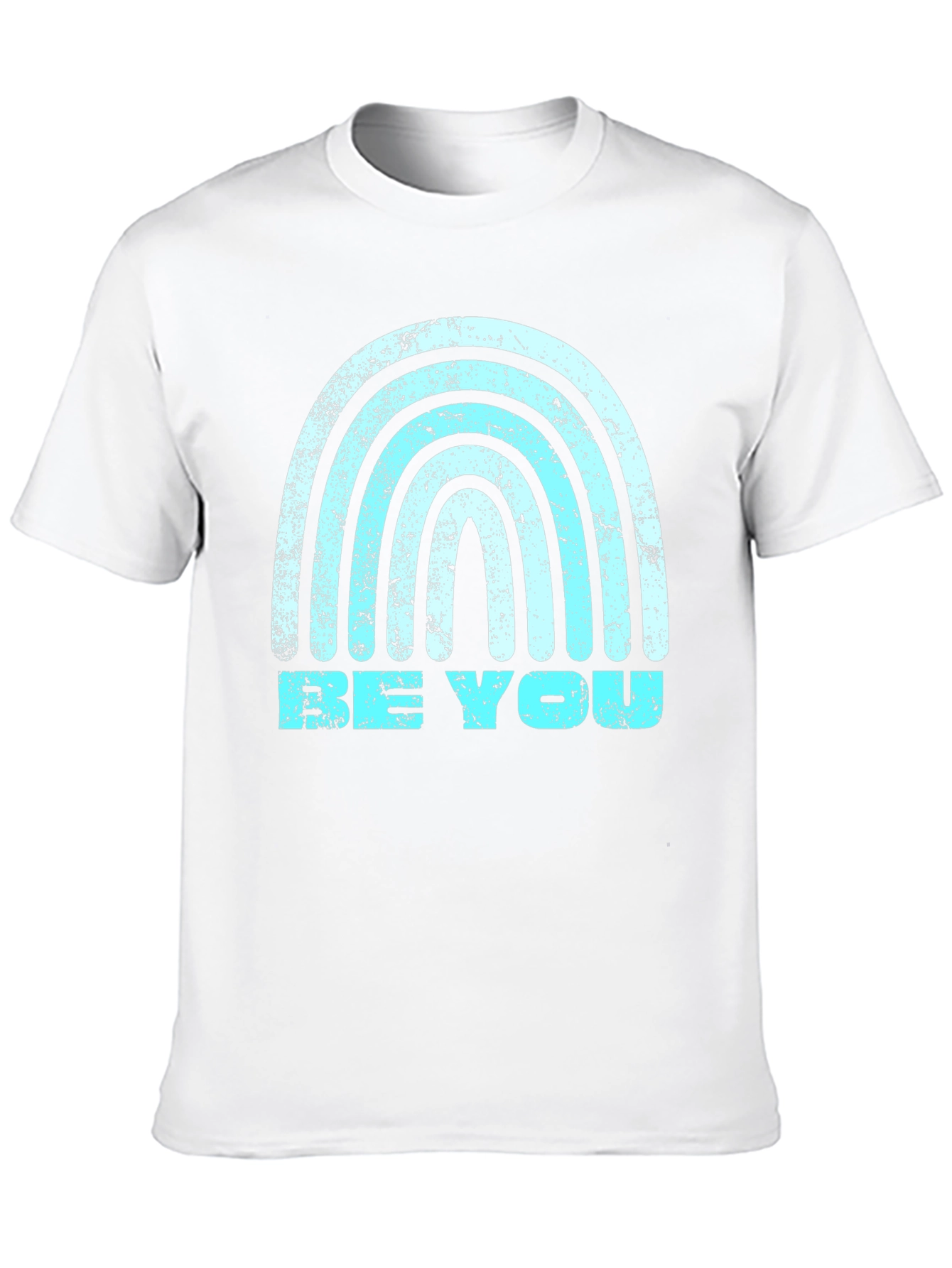 Be You Graphic Tee - Rainbow Design