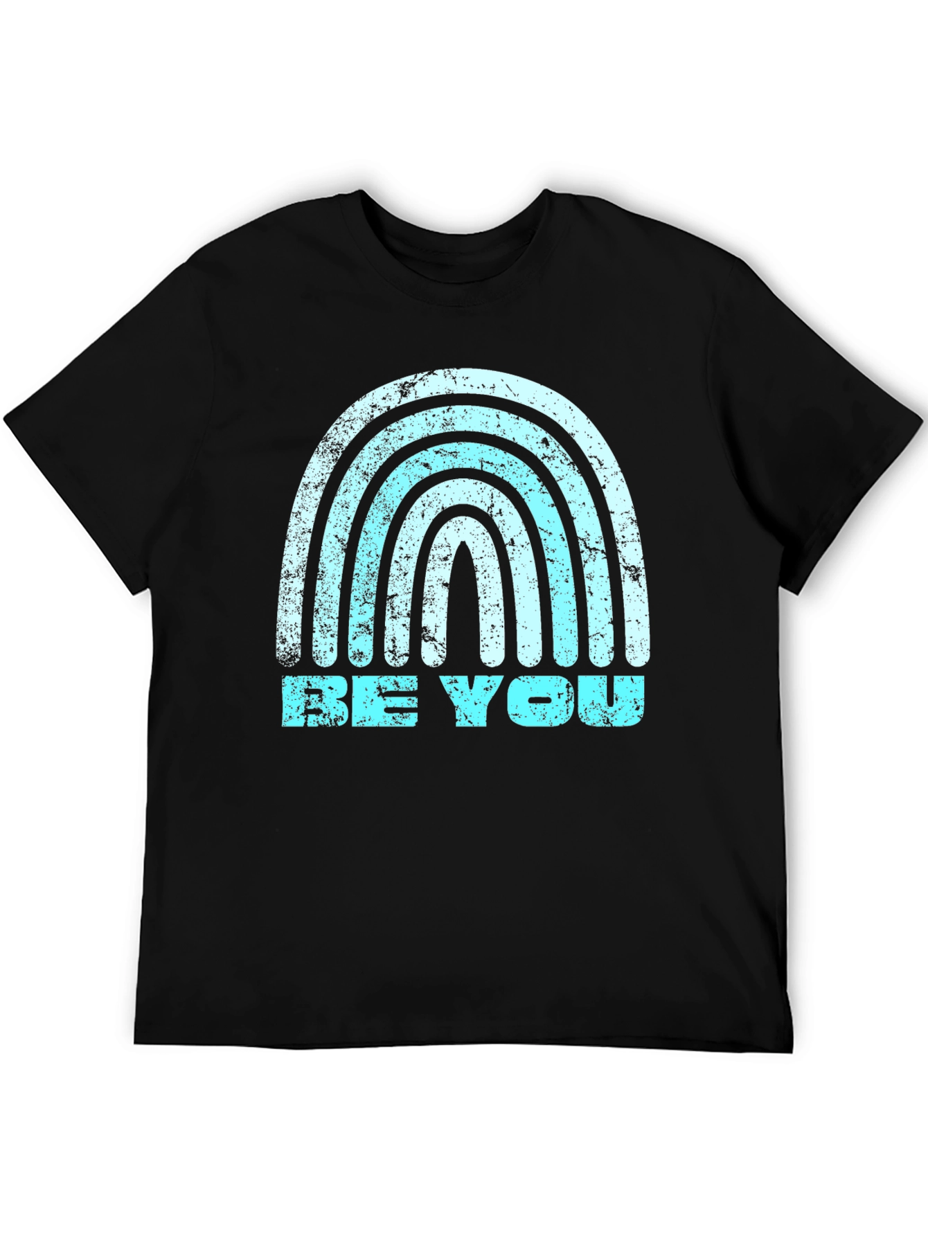 Be You Graphic Tee - Rainbow Design